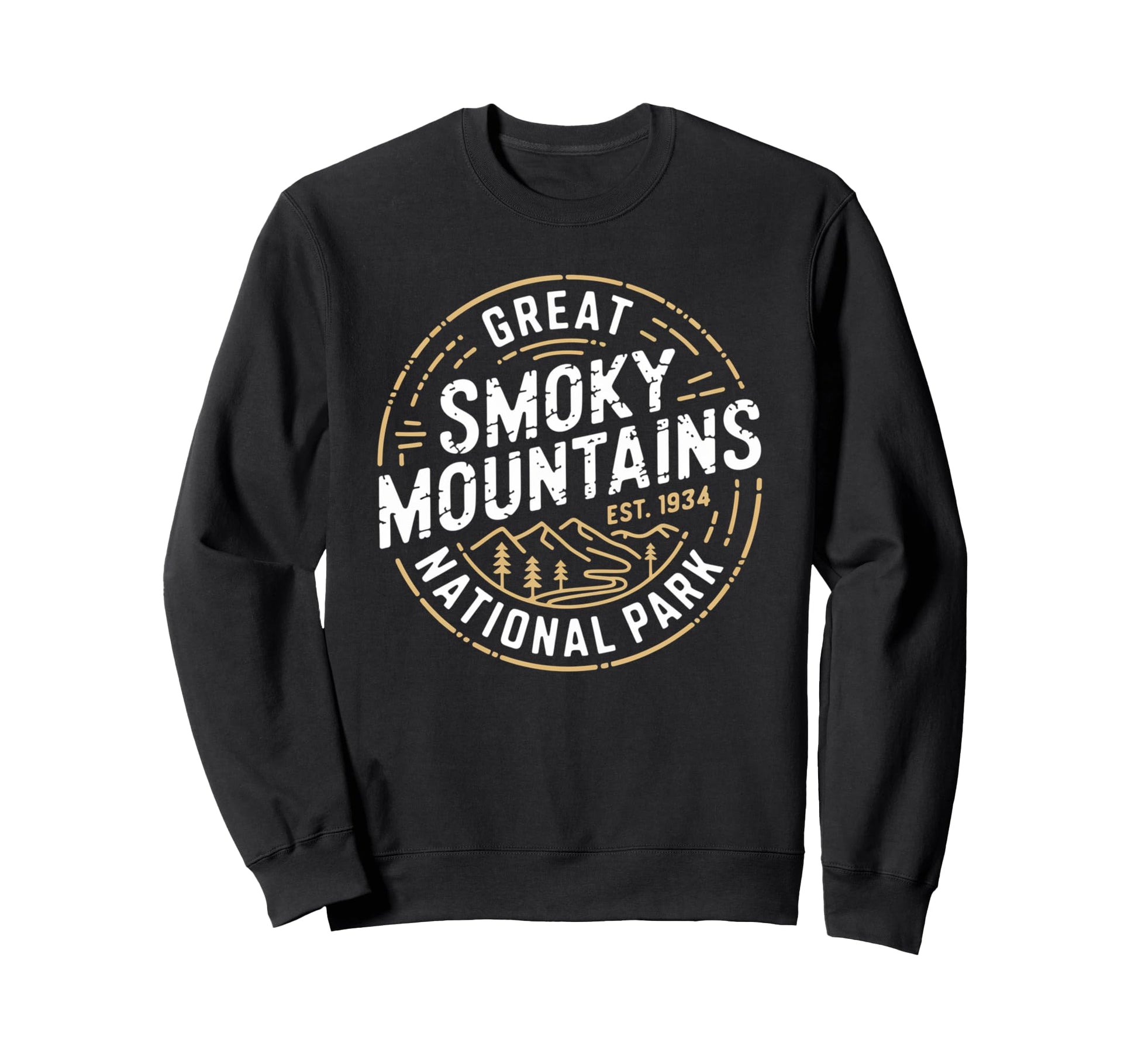 Great Smoky Mountains National Park Sweatshirt - Unique Graphic Unisex - T-Shirt, Sweatshirt, Hoodie
