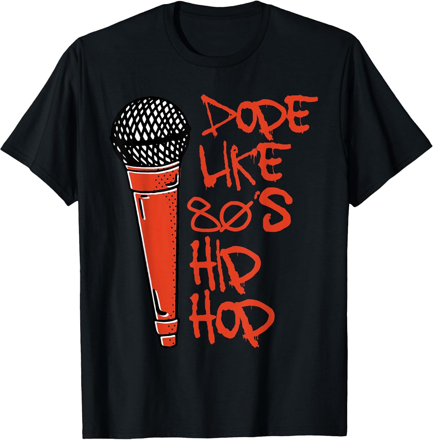 Nostalgic 80s Hip Hop Music I Love The Eighties - Adult & Kids T-Shirts, Sweatshirts & Hoodies apparel design preview 1