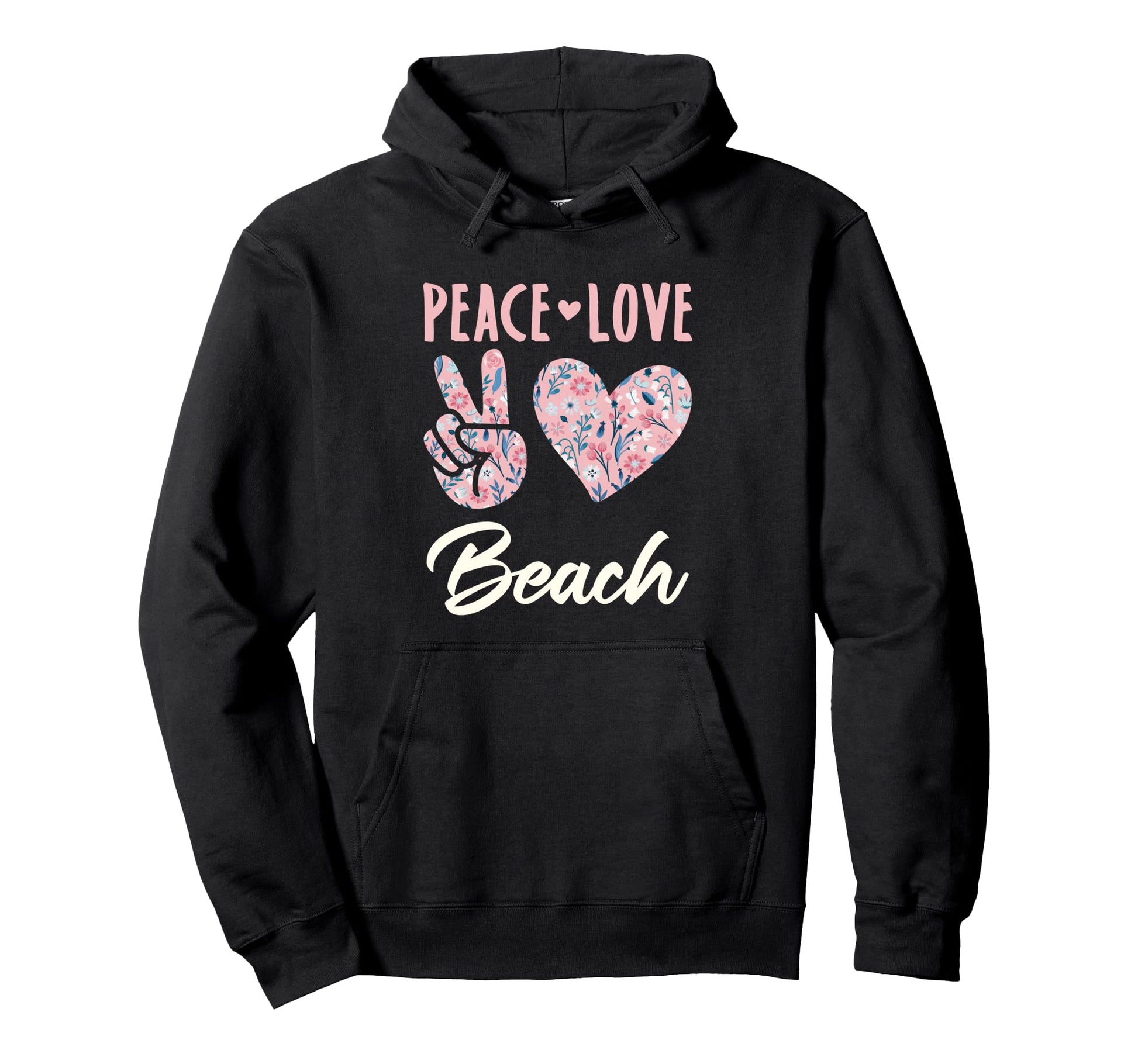 Peace Love Beach Summer Gifts And T-Shirt - Novelty Apparel Unisex - T-Shirt, Sweatshirt, Hoodie