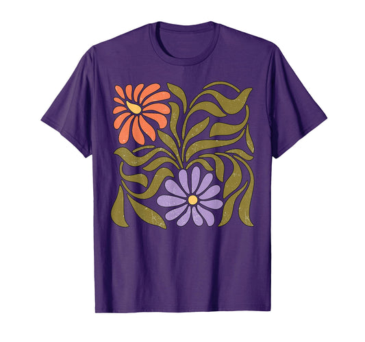 Boho Wildflowers Botanical Floral T-Shirt - Graphic Print Men Women - T-Shirt, Sweatshirt, Hoodie