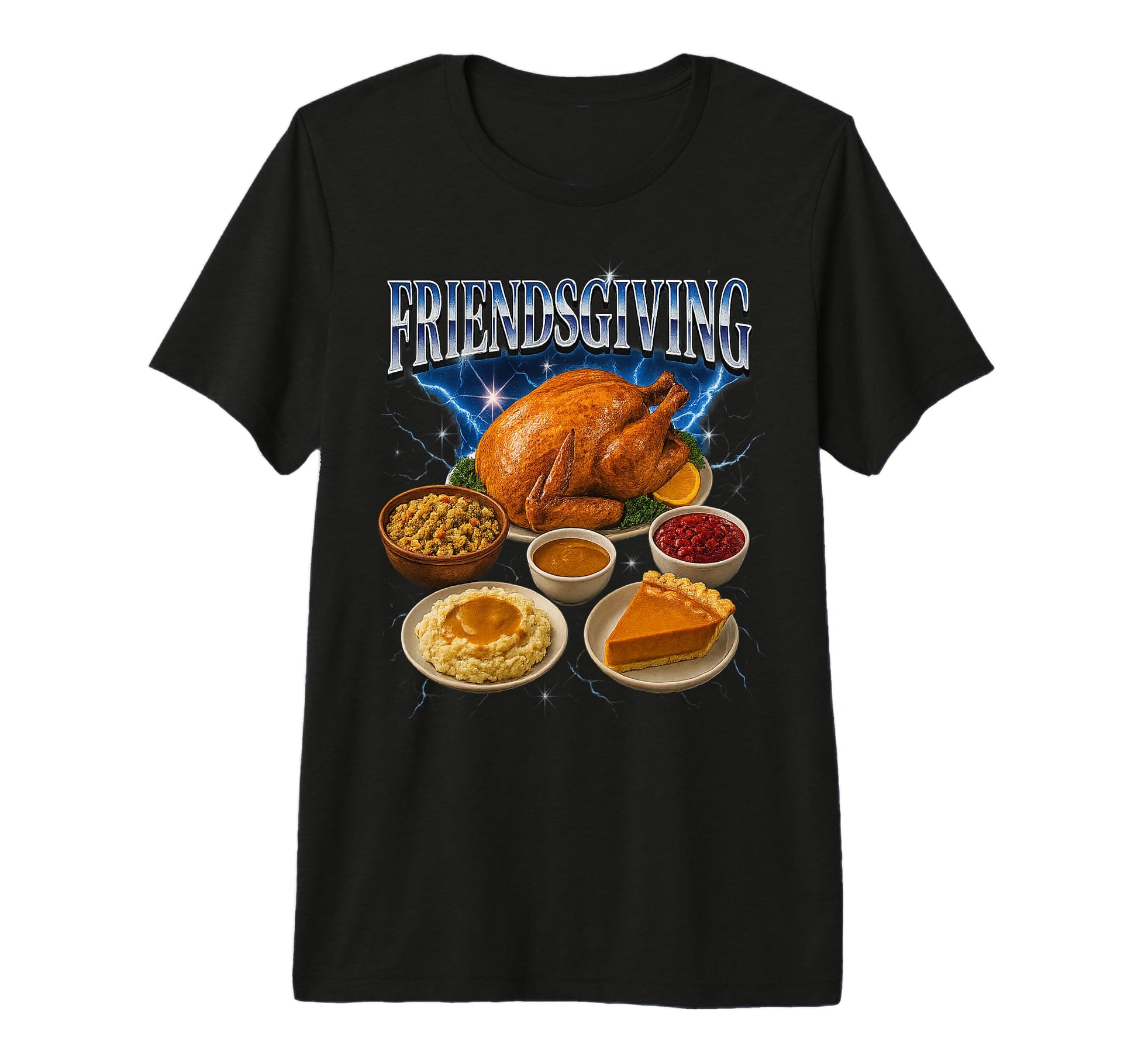 Friendsgiving 90S 2000S Hip Hop T-Shirt - Minimalist Print Men Women - T-Shirt, Sweatshirt, Hoodie