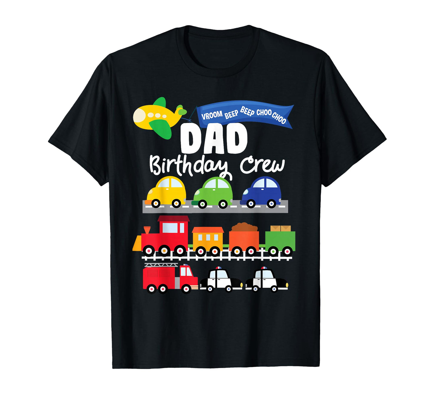 Dad Transportation Birthday Airplane T-Shirt - Trendy Graphic Men Women - T-Shirt, Sweatshirt, Hoodie