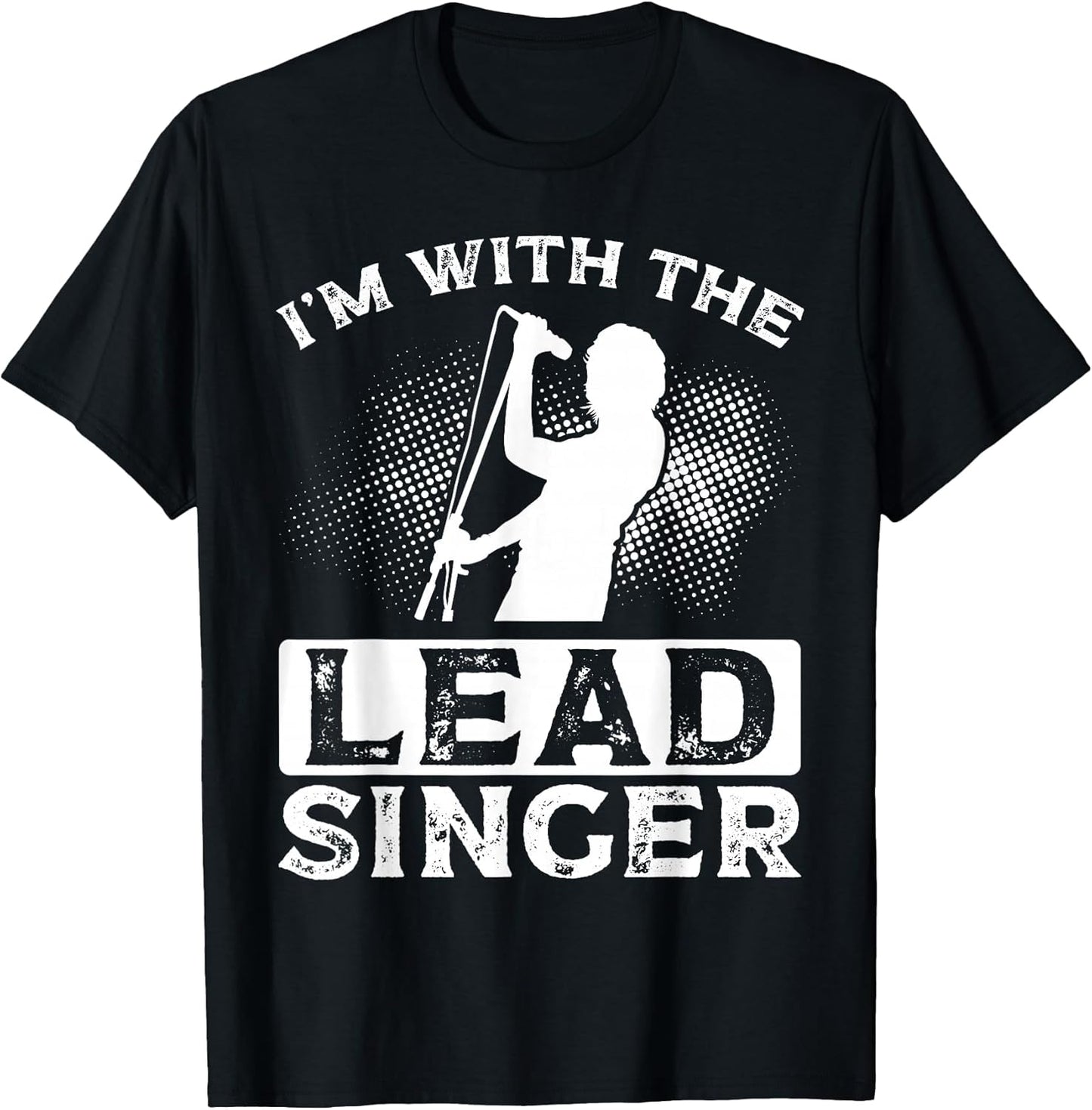 Lead Singer Vocalist Musician Design - Adult & Kids T-Shirts, Sweatshirts & Hoodies apparel design preview 1