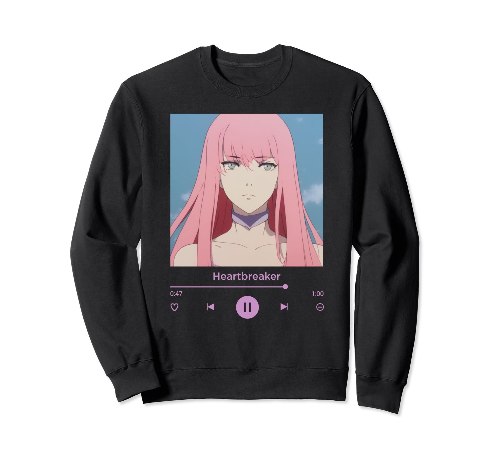 Anime Art Music Aesthetic Lover Sweatshirt - Streetwear Style Men Women - T-Shirt, Sweatshirt, Hoodie