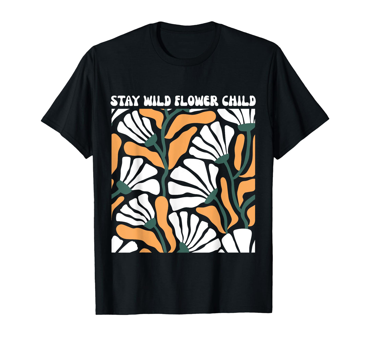 Boho Flower Botanical Wildflower T-Shirt - Trendy Graphic for Adults - T-Shirt, Sweatshirt, Hoodie