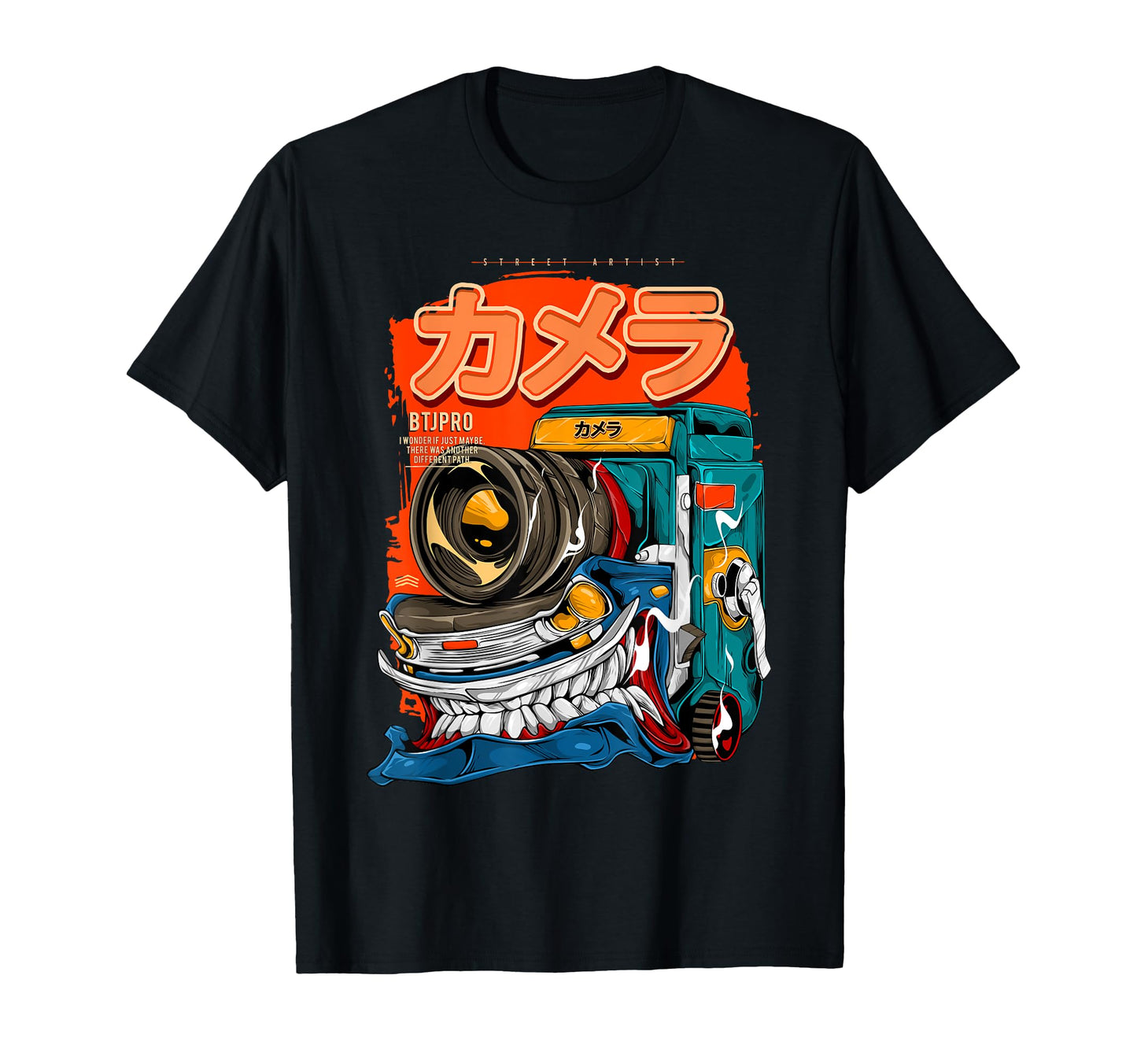 Anime Monstertruck Japanese Pop Art T-Shirt - Trendy Graphic for Adults - T-Shirt, Sweatshirt, Hoodie
