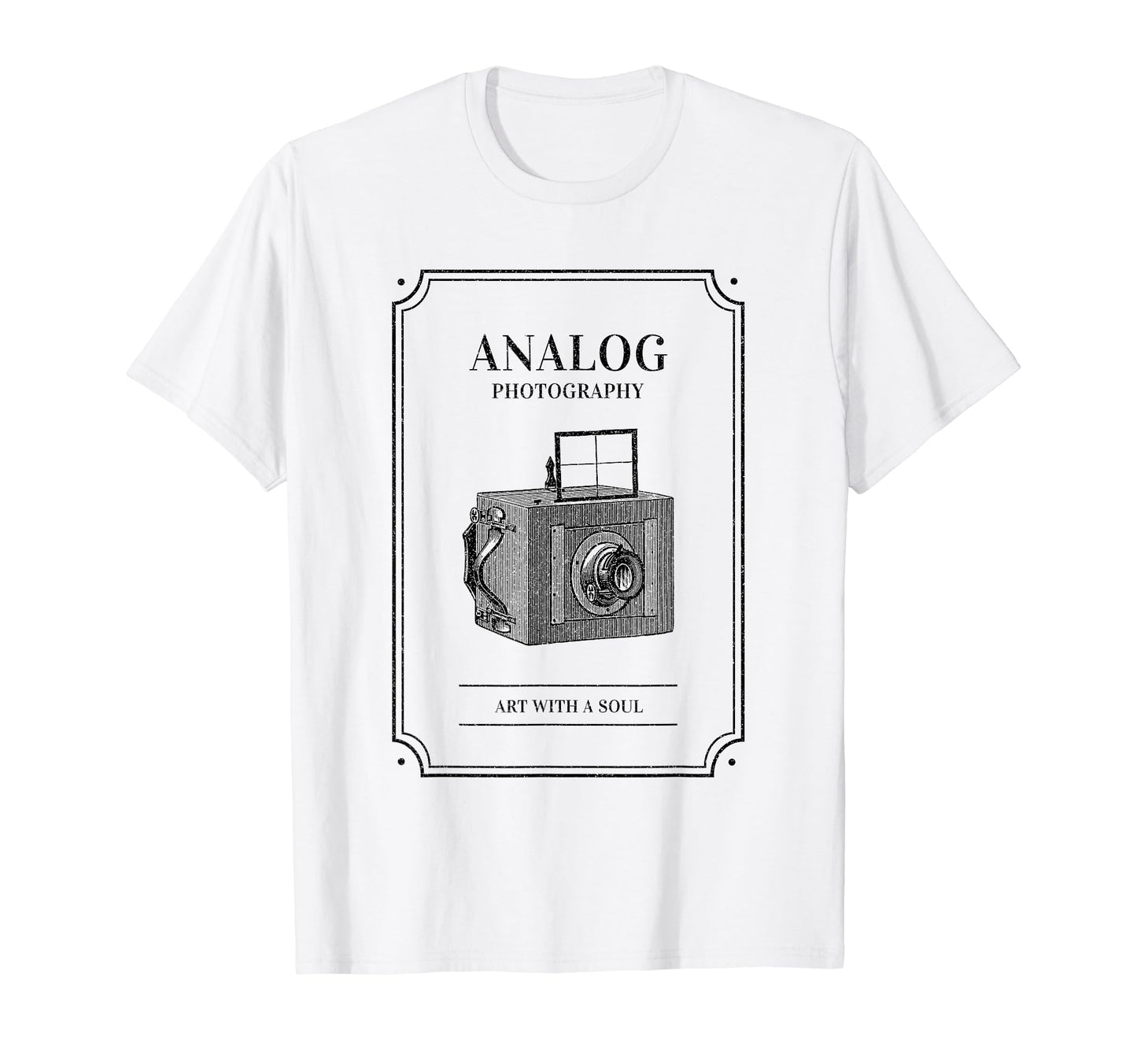 Analog Photography Art Soul Camera T-Shirt - Novelty Apparel Unisex - T-Shirt, Sweatshirt, Hoodie