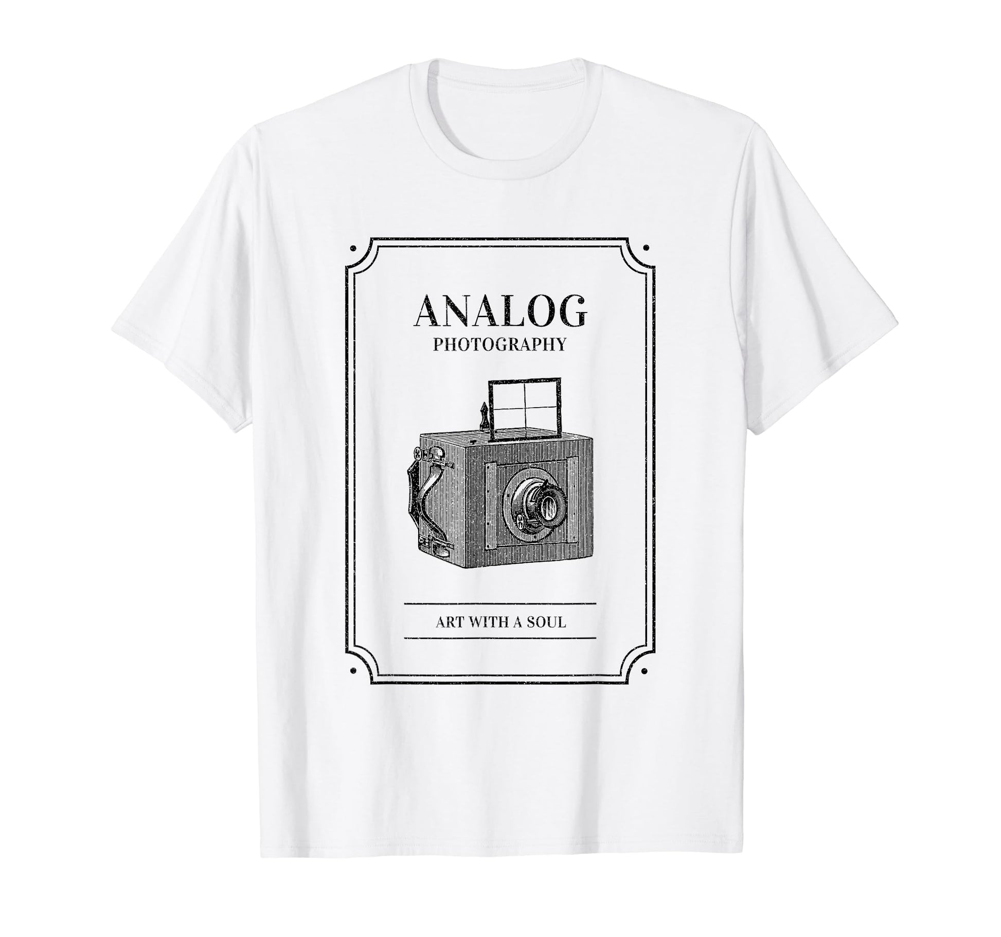 Analog Photography Art Soul Camera T-Shirt - Novelty Apparel Unisex - T-Shirt, Sweatshirt, Hoodie