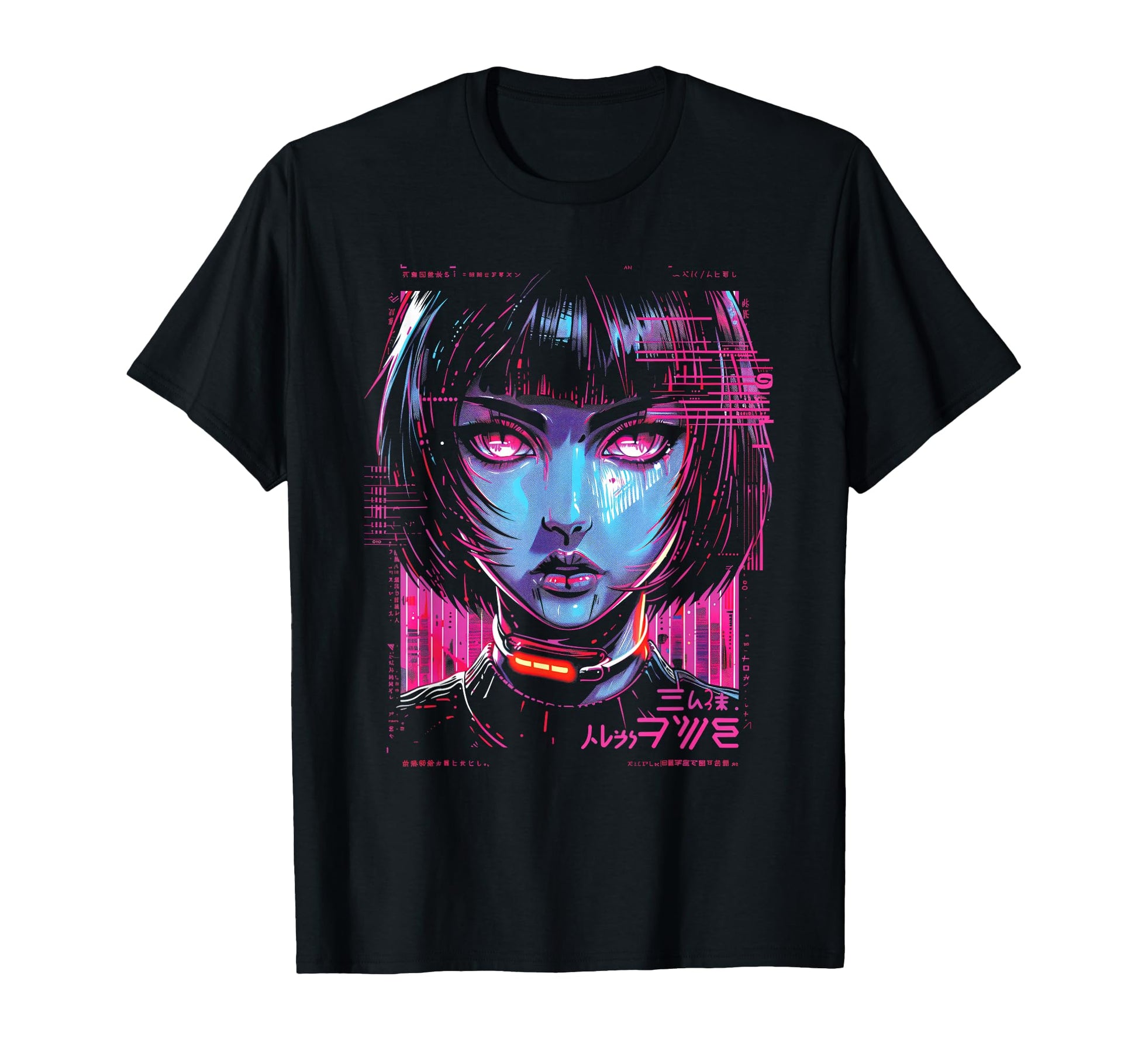 Anime Manga Cyberpunk Vaporwave T-Shirt - Casual Everyday Wear Men Women - T-Shirt, Sweatshirt, Hoodie