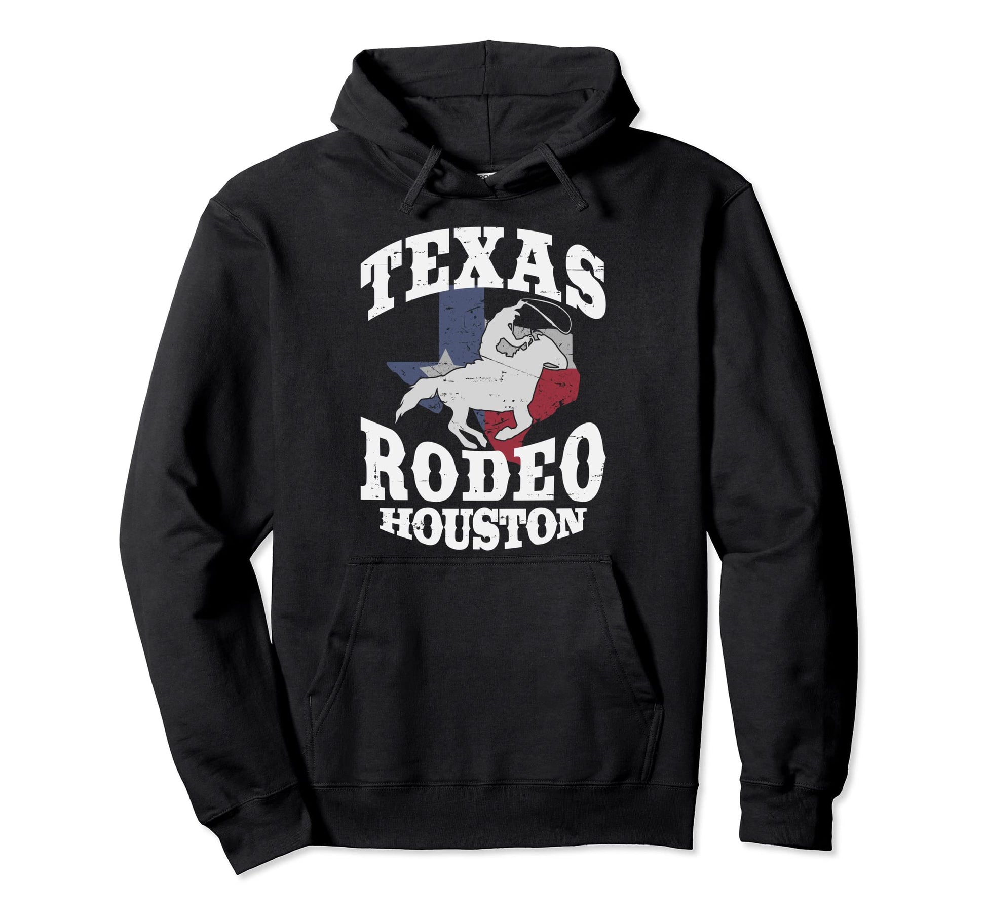Houston Texas Rodeo Western Cowboy Gift Hoodie - Unique Graphic for Adults - T-Shirt, Sweatshirt, Hoodie