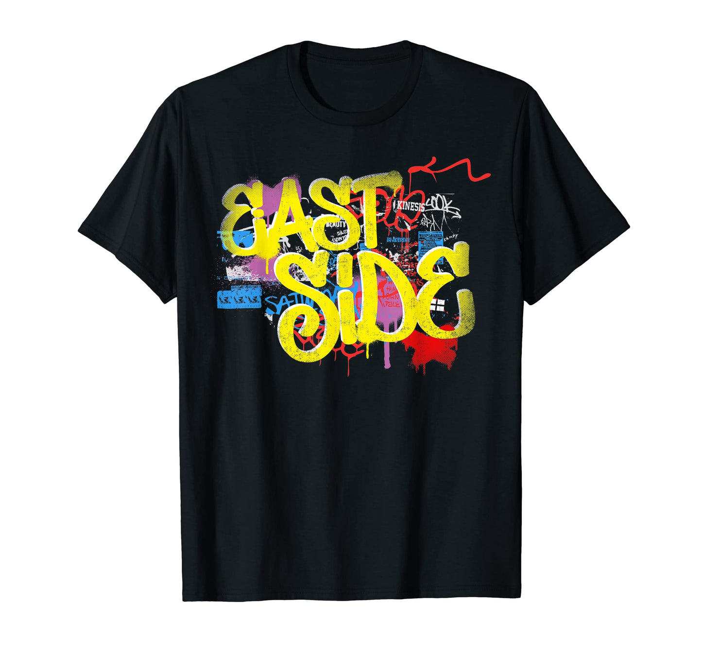 Fresh East Side 80S 90S Hip Hop Rap Old T-Shirt - Trendy Graphic Unisex - T-Shirt, Sweatshirt, Hoodie