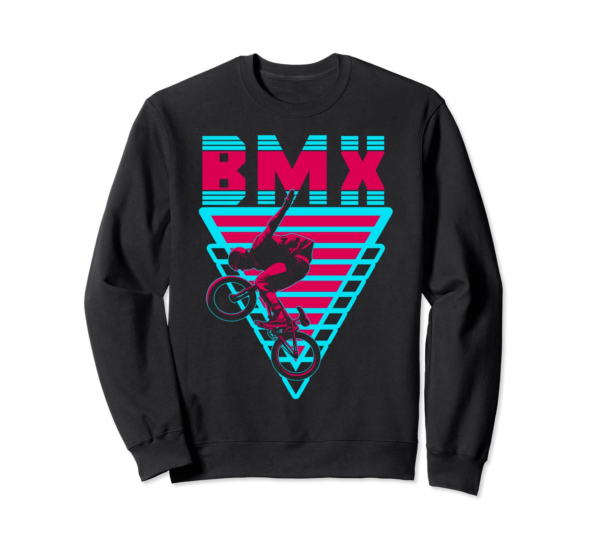 Aesthetic Bmx Freestyle Biking Sweatshirt - Casual Everyday Wear Unisex - T-Shirt, Sweatshirt, Hoodie