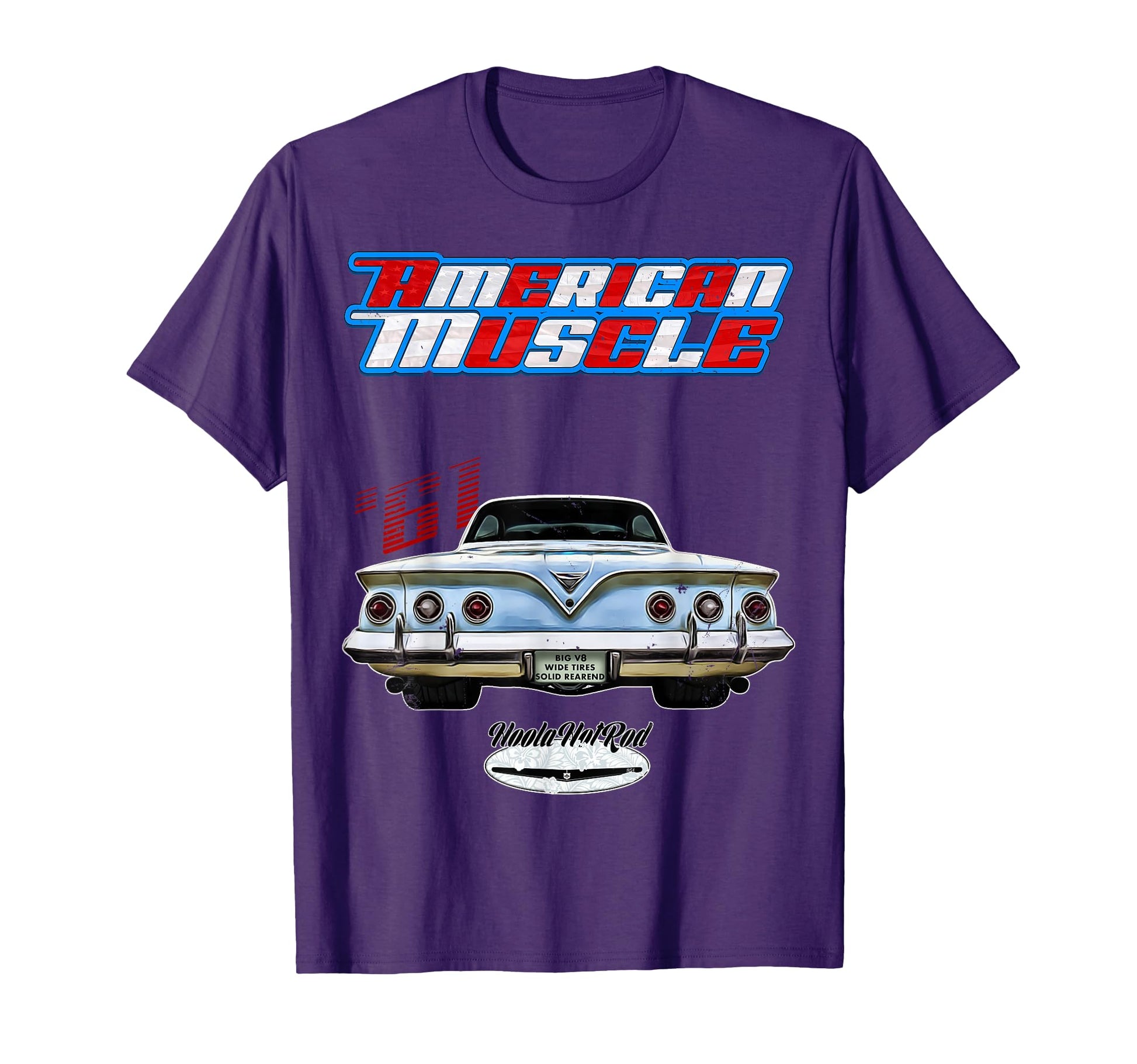 1961 61Hot Rod Impala Biscayne Del Ray T-Shirt - Graphic Print for Adults - T-Shirt, Sweatshirt, Hoodie