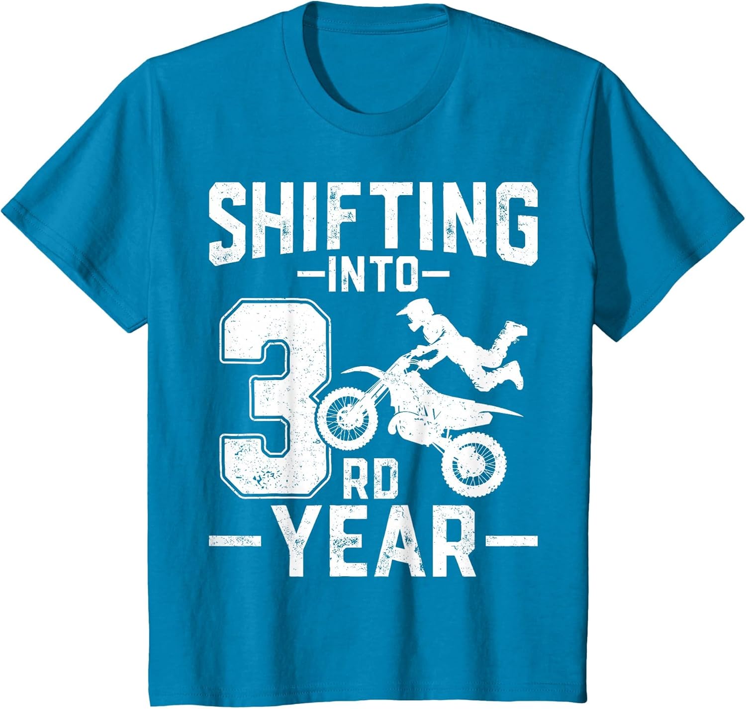 Motocross 3rd Birthday Gifts Co. - Adult & Kids T-Shirts, Sweatshirts & Hoodies apparel design preview 1