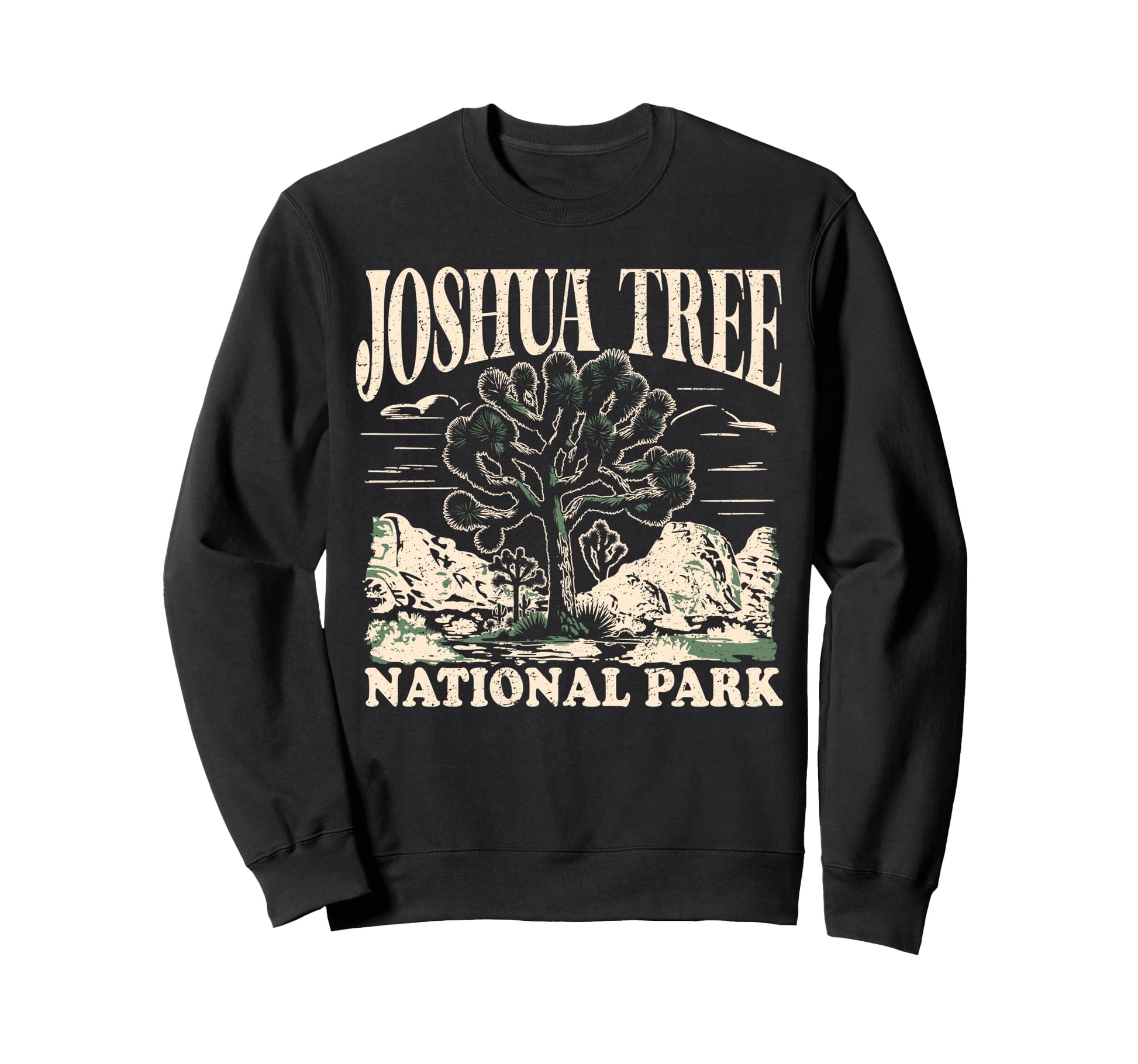 Joshua Tree National Park Sweatshirt - Custom Art Print for Adults - T-Shirt, Sweatshirt, Hoodie
