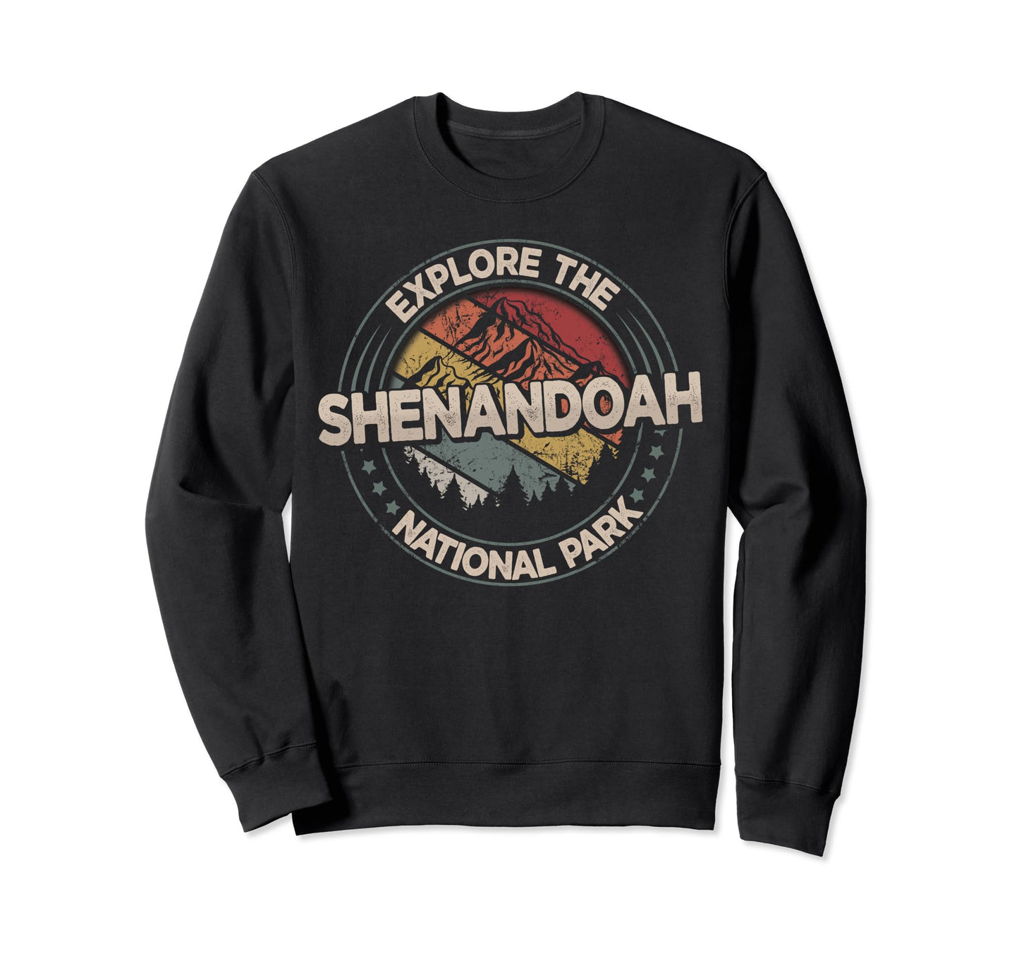 Shenandoah National Park Us Sweatshirt - Graphic Print for Adults - T-Shirt, Sweatshirt, Hoodie
