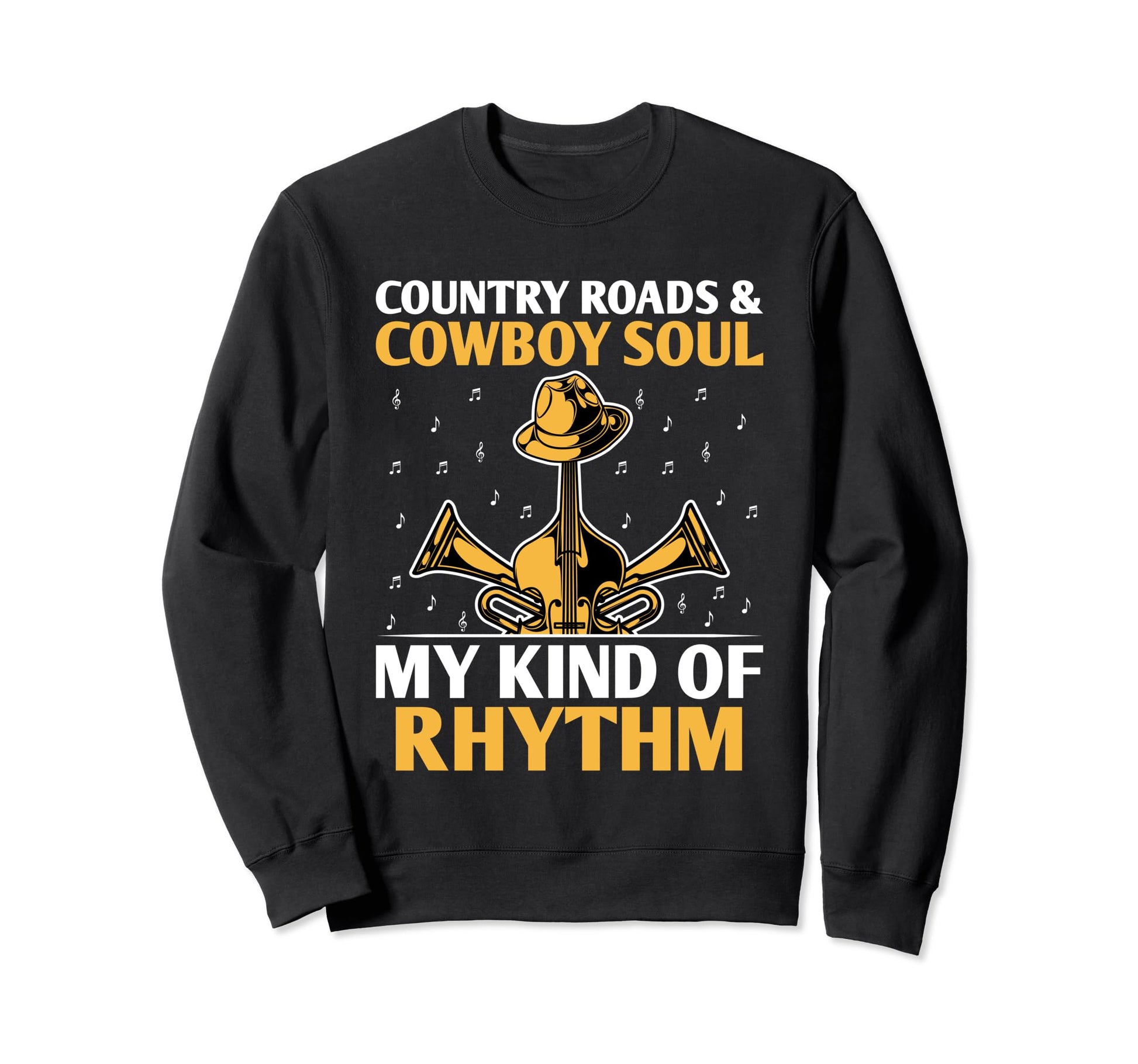 County Music Music Lover Western Sweatshirt - Streetwear Style for Adults - T-Shirt, Sweatshirt, Hoodie