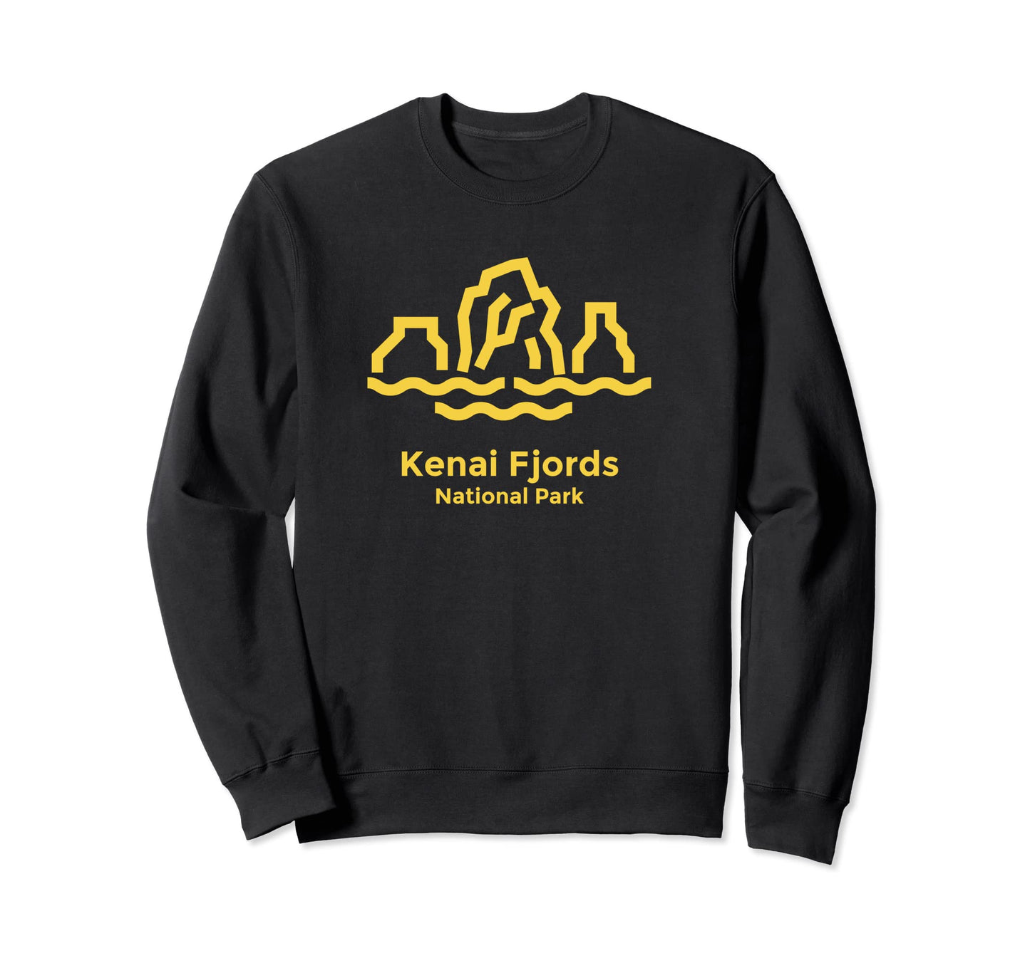 Kenai Fjords National Park Alaska Sweatshirt - Custom Art Print for Adults - T-Shirt, Sweatshirt, Hoodie