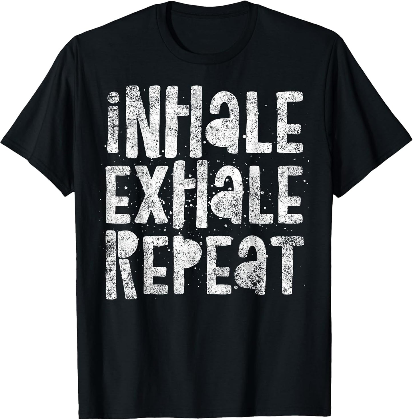 Inhale, Exhale, Repeat, Breath Exercise - Adult & Kids T-Shirts, Sweatshirts & Hoodies apparel design preview 1