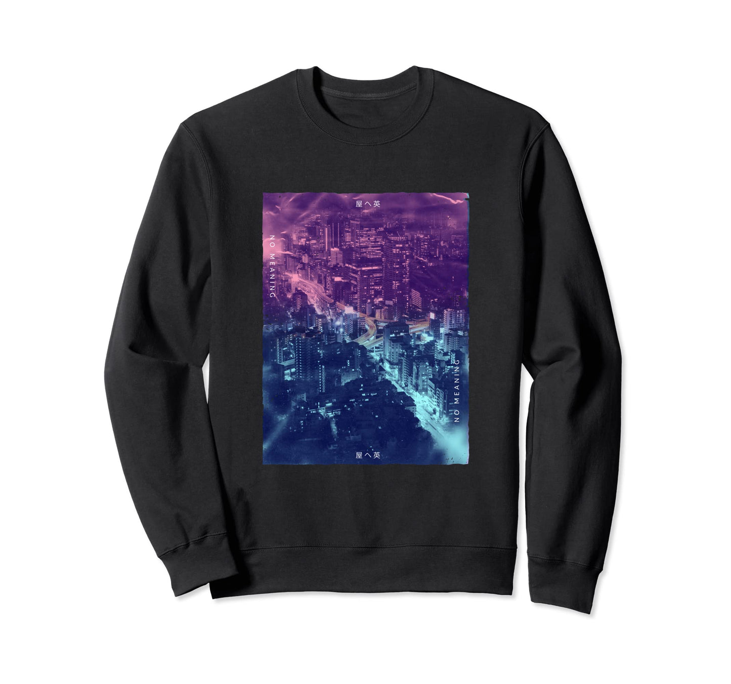 Vaporwave Japanese Streetwear Tokyo Sweatshirt - Trendy Graphic Men Women - T-Shirt, Sweatshirt, Hoodie