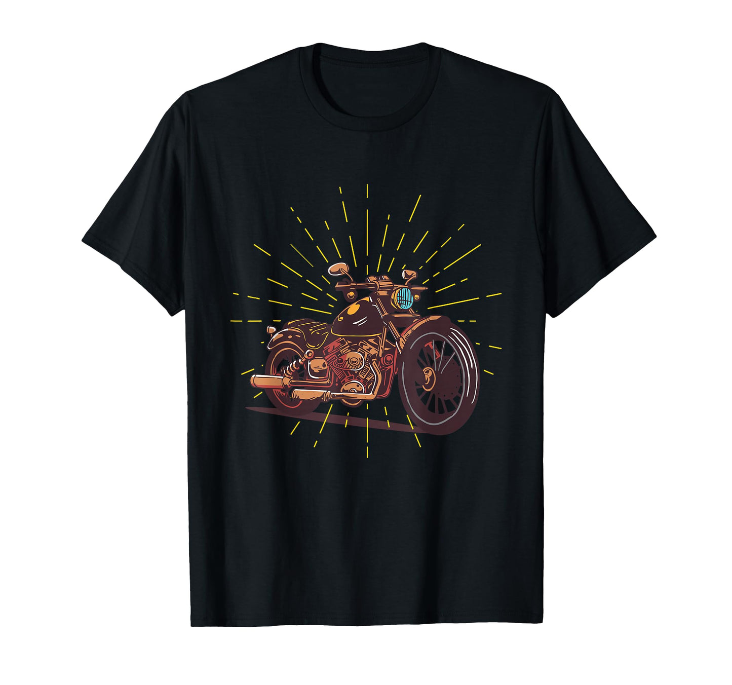 Motorbike Collectors Old Biker T-Shirt - Custom Art Print for Adults - T-Shirt, Sweatshirt, Hoodie