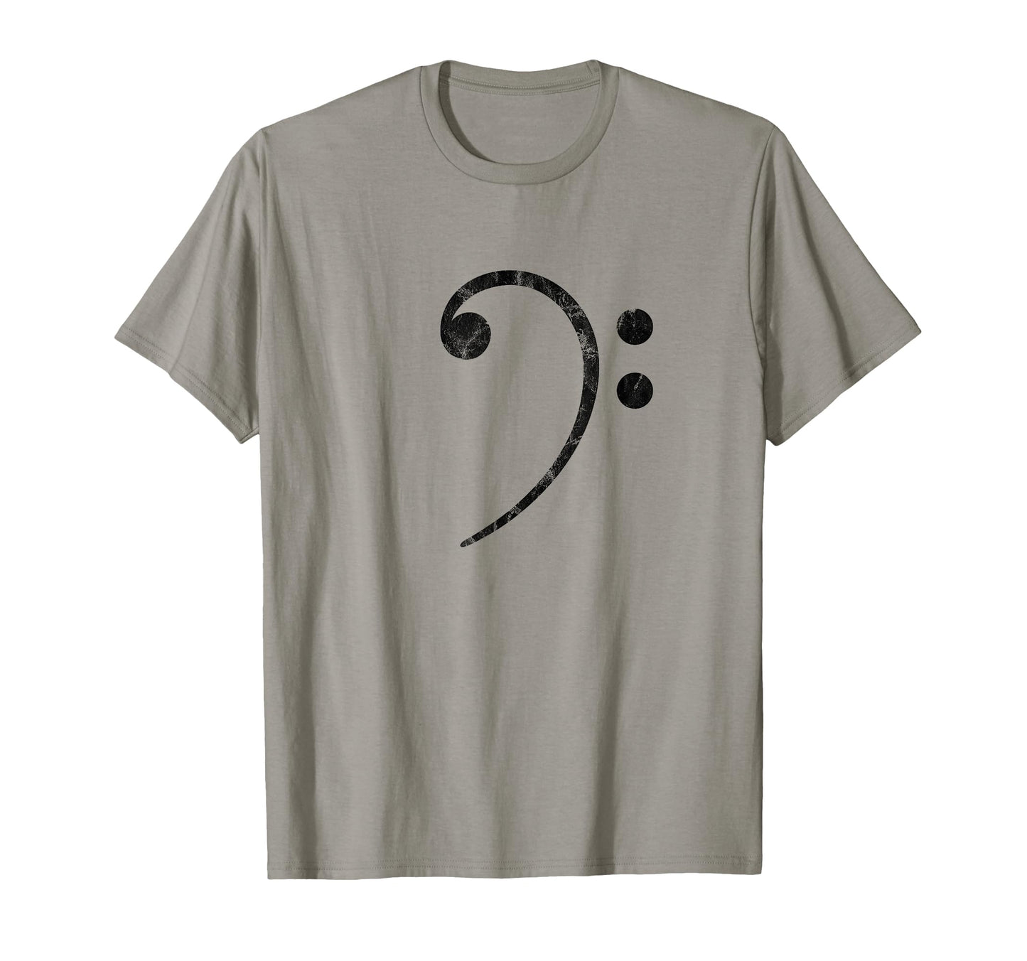 Bass Clef Music Symbol Bassist Bass T-Shirt - Unique Graphic for Adults - T-Shirt, Sweatshirt, Hoodie