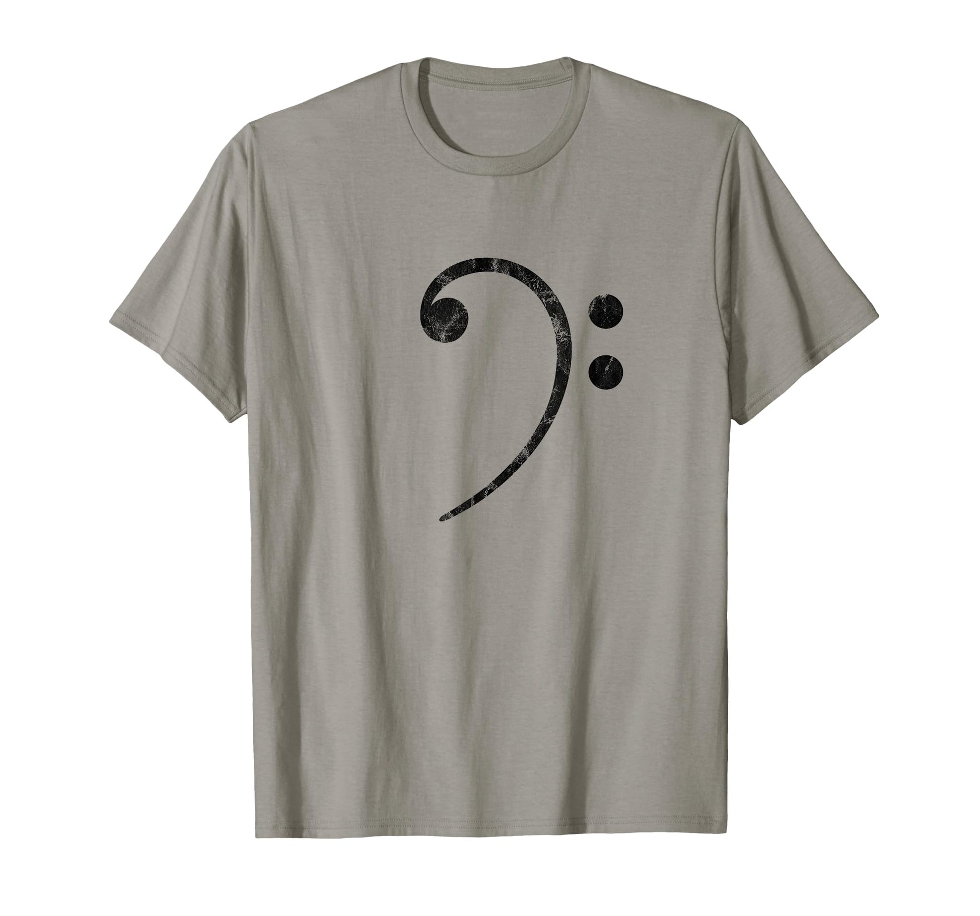 Bass Clef Music Symbol Bassist Bass T-Shirt - Unique Graphic for Adults - T-Shirt, Sweatshirt, Hoodie