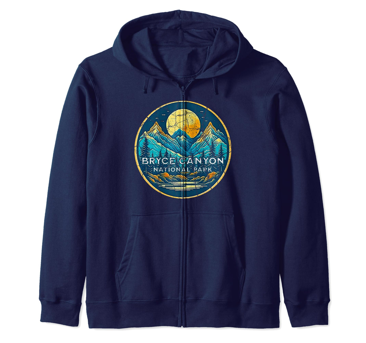 Bryce Canyon National Park Utah Usa Hoodie - Minimalist Print for Adults - T-Shirt, Sweatshirt, Hoodie