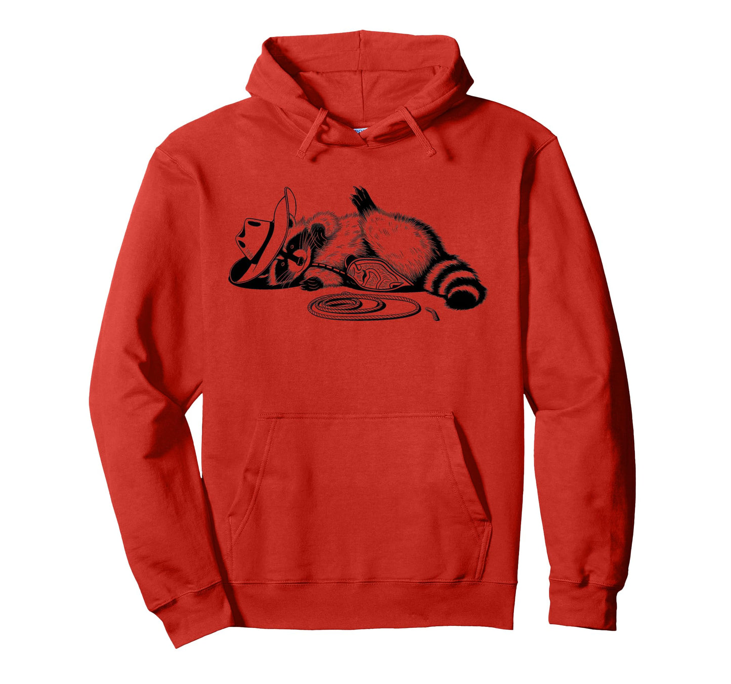 Raccoon 90S Country Music Western Hoodie - Custom Art Print for Adults - T-Shirt, Sweatshirt, Hoodie