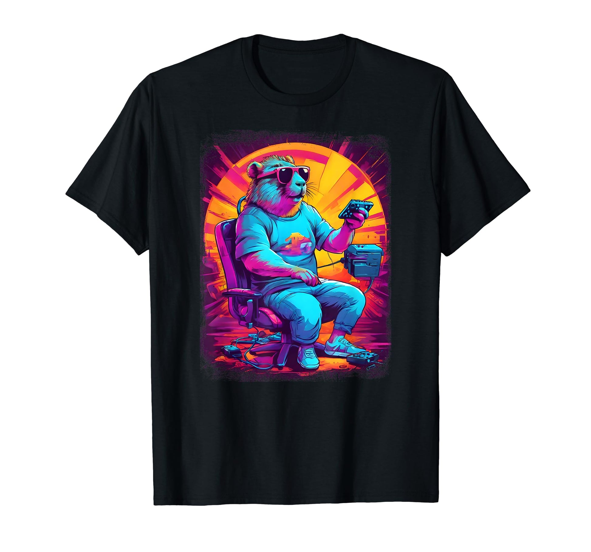 Vaporwave Aesthetic Gamer Worry Be T-Shirt - Novelty Apparel Men Women - T-Shirt, Sweatshirt, Hoodie