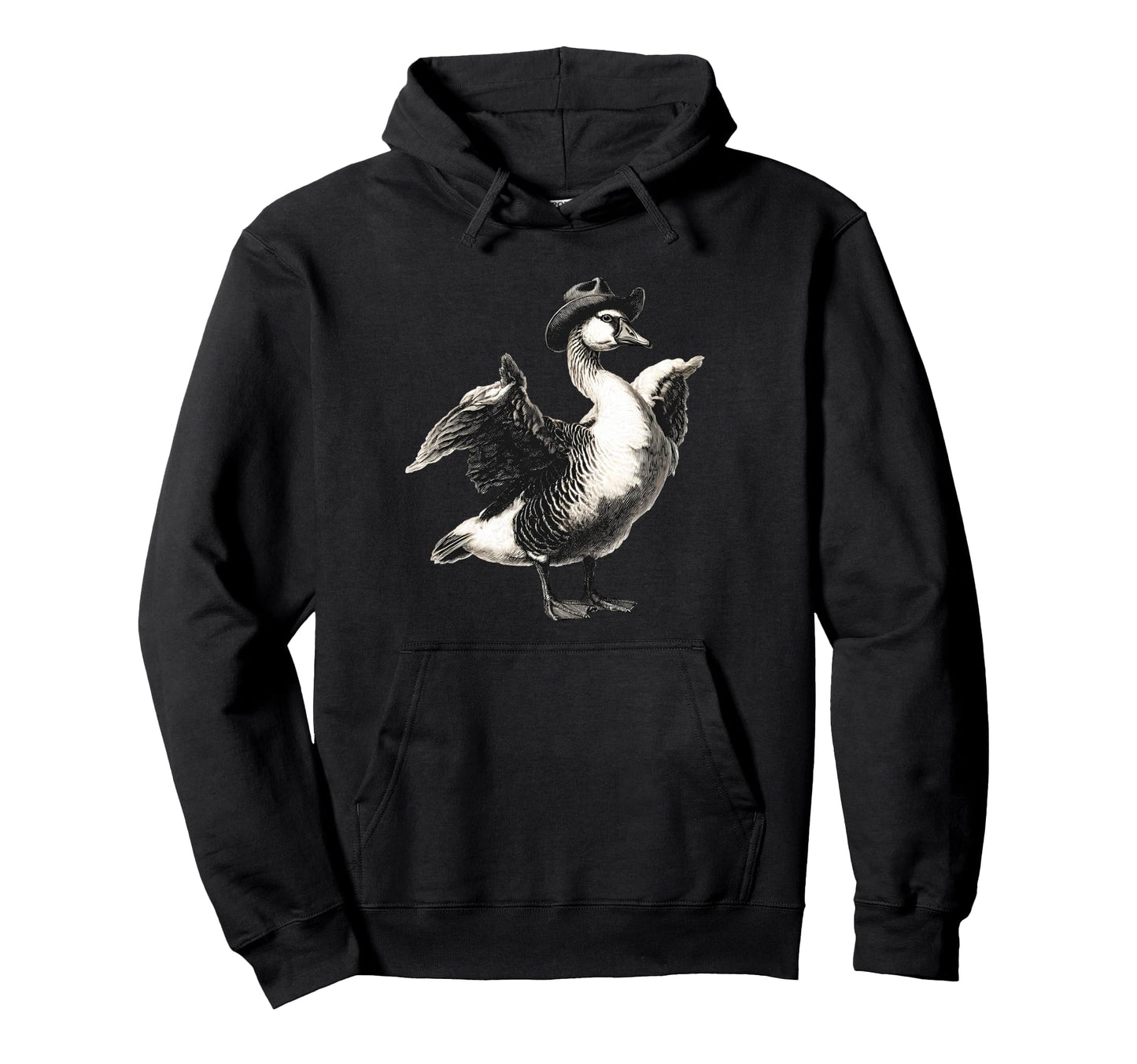 Goose Cowboy Rodeo Cowgirl Western Country Hoodie - Minimalist Print Unisex - T-Shirt, Sweatshirt, Hoodie