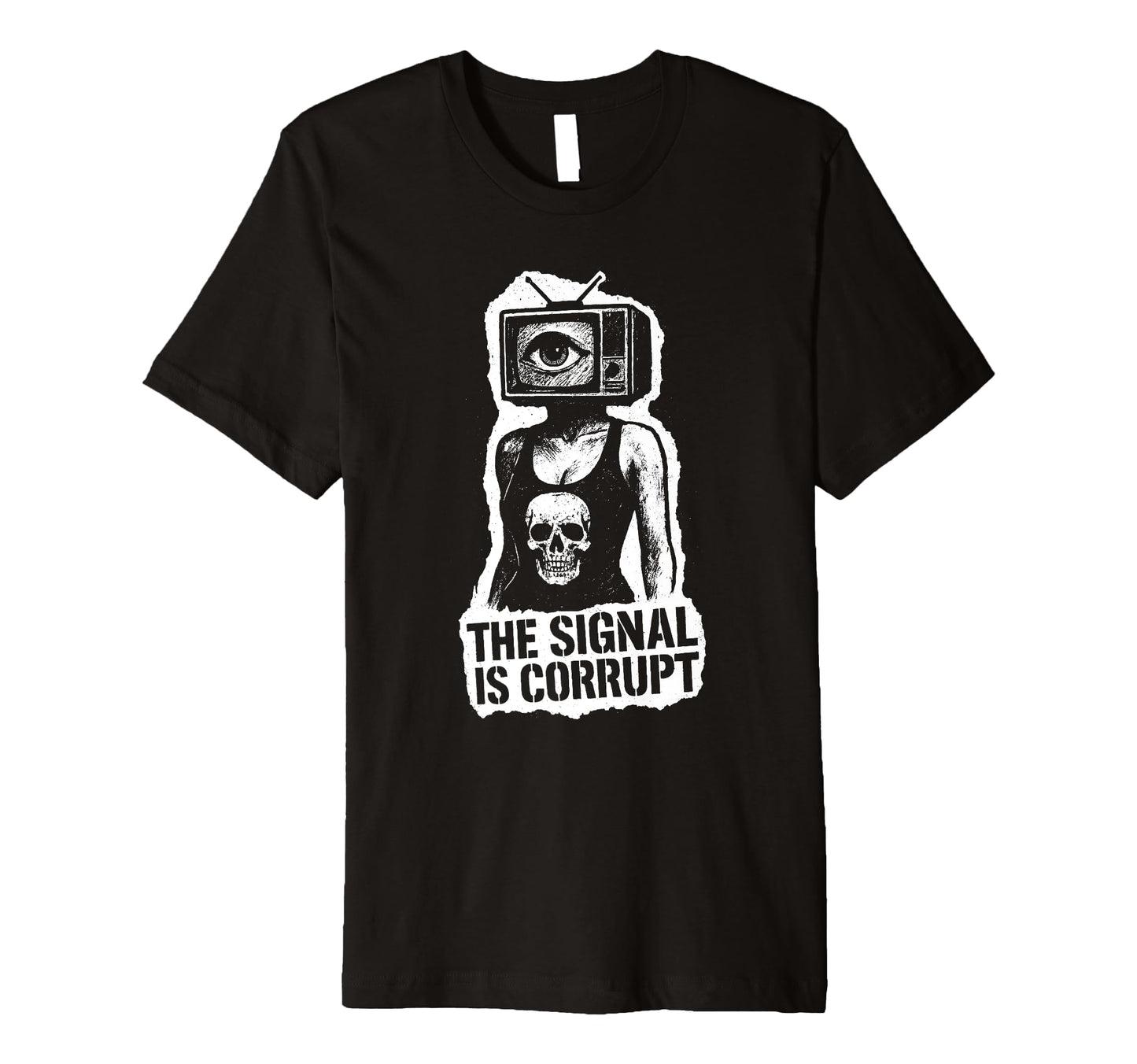 Punk Rock Skull 80S 90S Grunge Street Art T-Shirt - Unique Graphic Unisex - T-Shirt, Sweatshirt, Hoodie