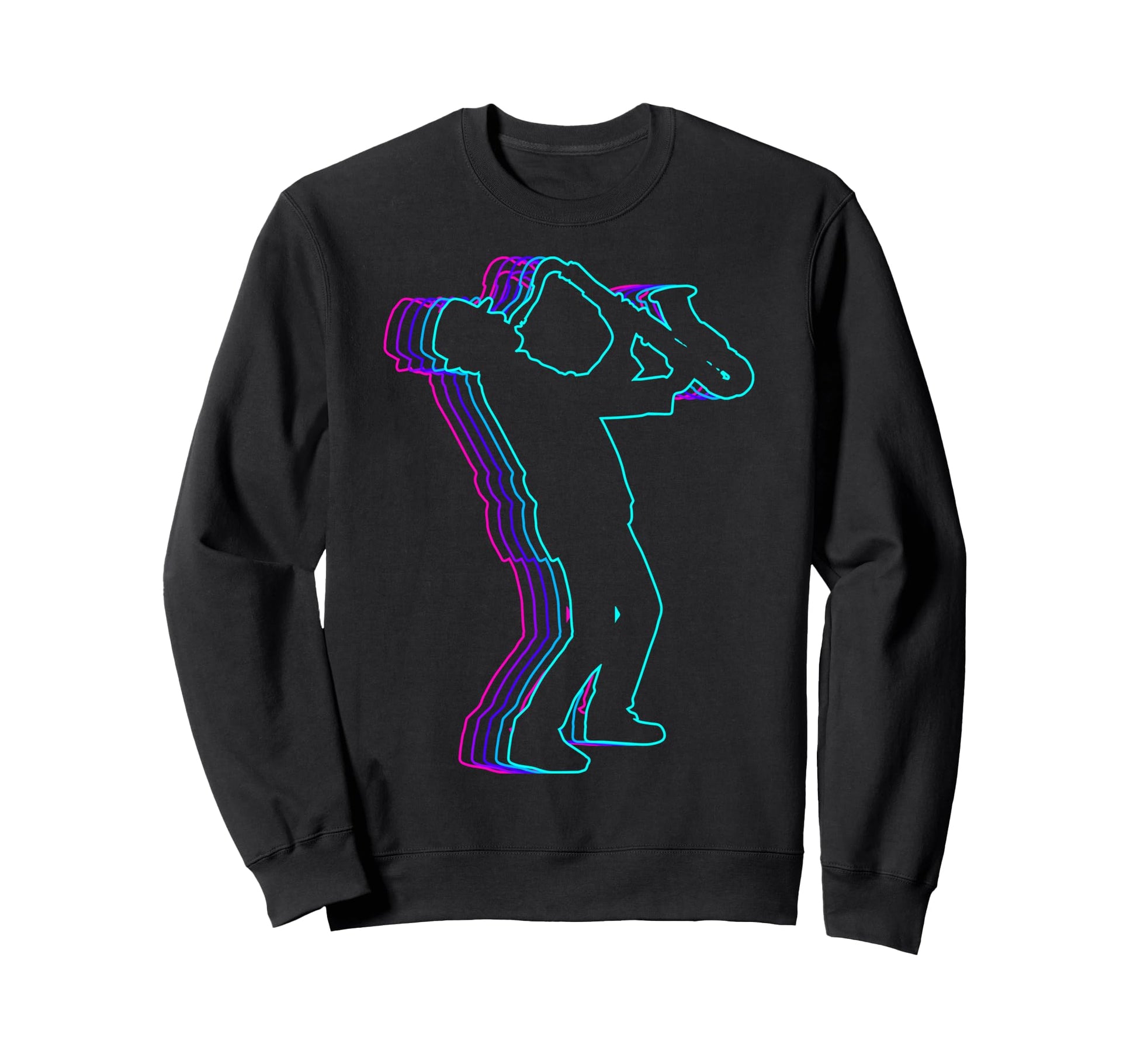 Saxophone Player Saxophonist Sweatshirt - Custom Art Print for Adults - T-Shirt, Sweatshirt, Hoodie