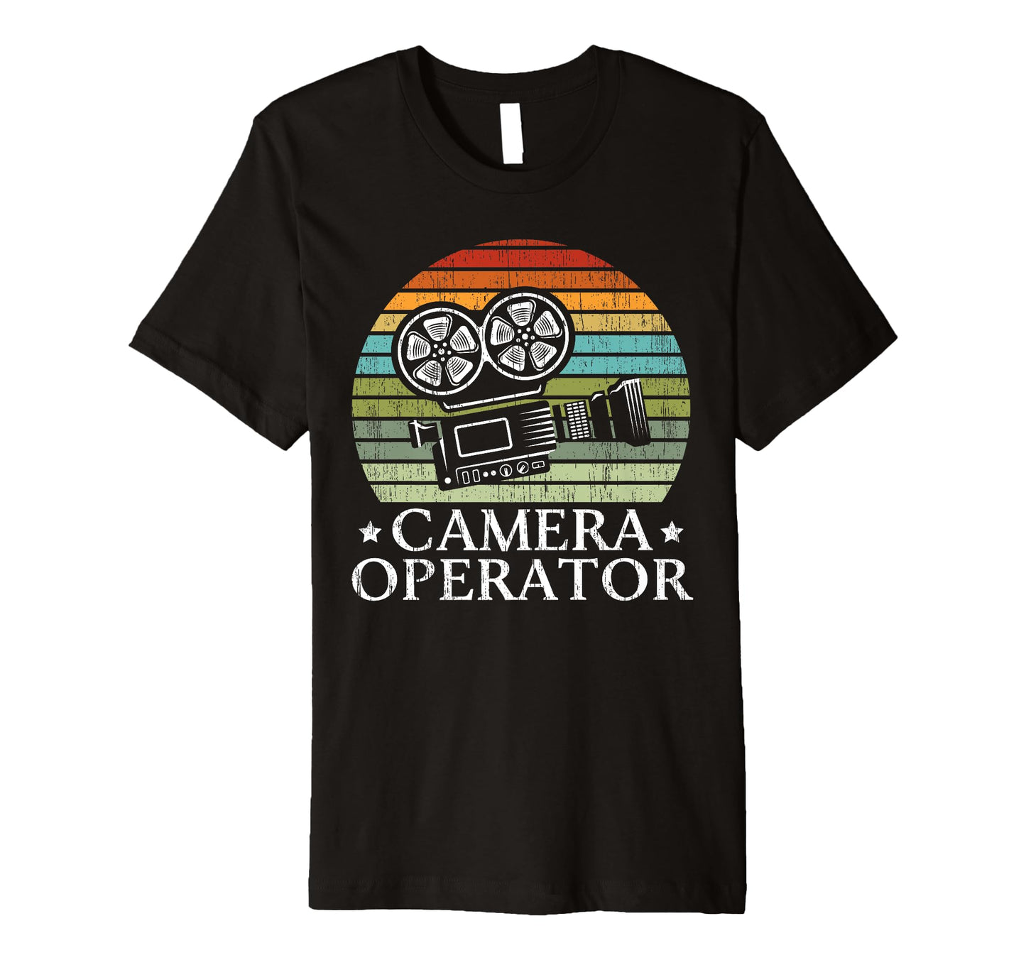 Cameraman Video Film Camera T-Shirt - Aesthetic Graphic Unisex - T-Shirt, Sweatshirt, Hoodie
