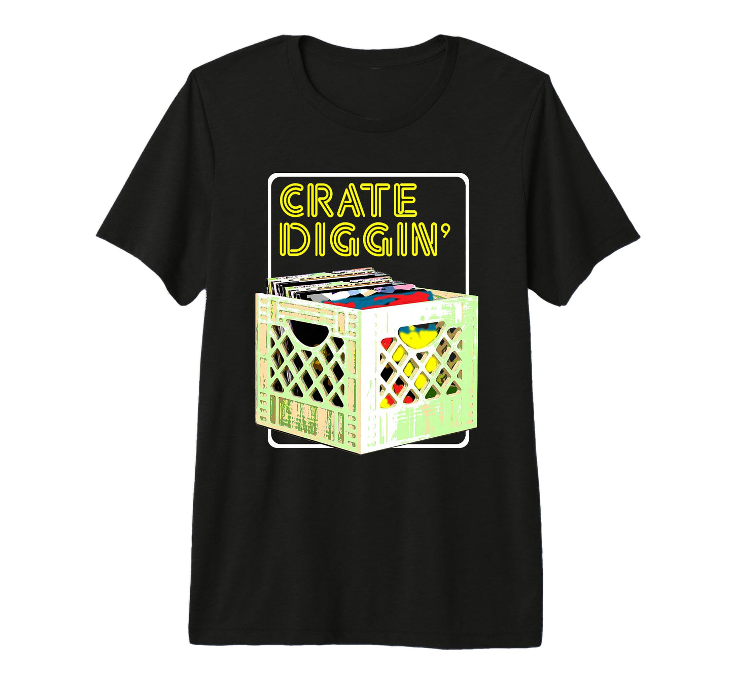 Old School Dj Hip Hop Vinyl Collector T-Shirt - Streetwear Style Men Women - T-Shirt, Sweatshirt, Hoodie