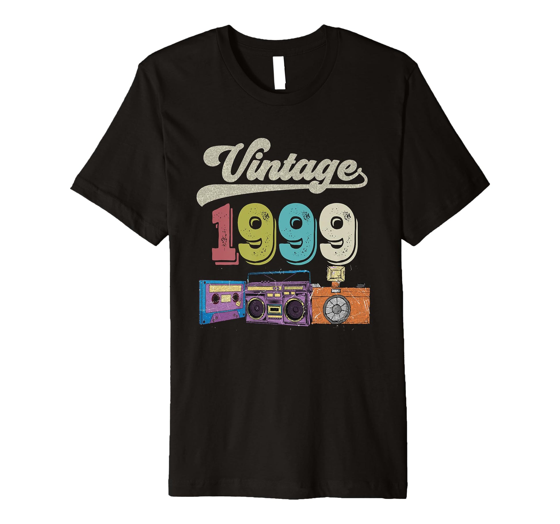 1999 Birthday Funny Old Cassette Tape T-Shirt - Trendy Graphic Men Women - T-Shirt, Sweatshirt, Hoodie
