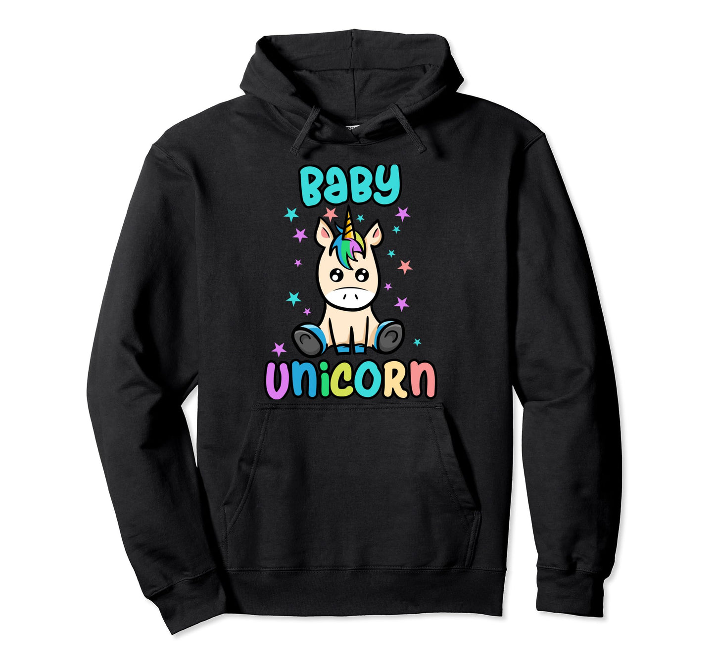 Unicorn Musical Magical Flying Horses Hoodie - Trendy Graphic Unisex - T-Shirt, Sweatshirt, Hoodie