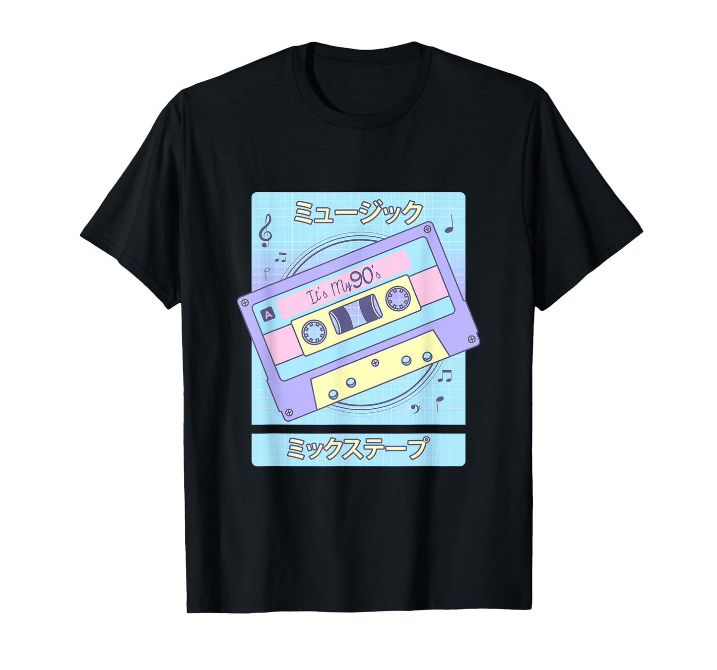 Mix Tape 90S Japanese Otaku Aesthetic T-Shirt - Aesthetic Graphic Unisex - T-Shirt, Sweatshirt, Hoodie