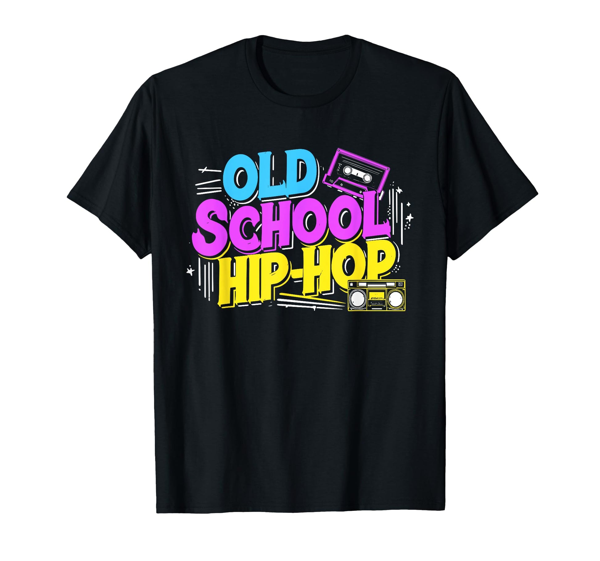Old School Hip Hop 80S 90S Graffiti T-Shirt - Trendy Graphic for Adults - T-Shirt, Sweatshirt, Hoodie