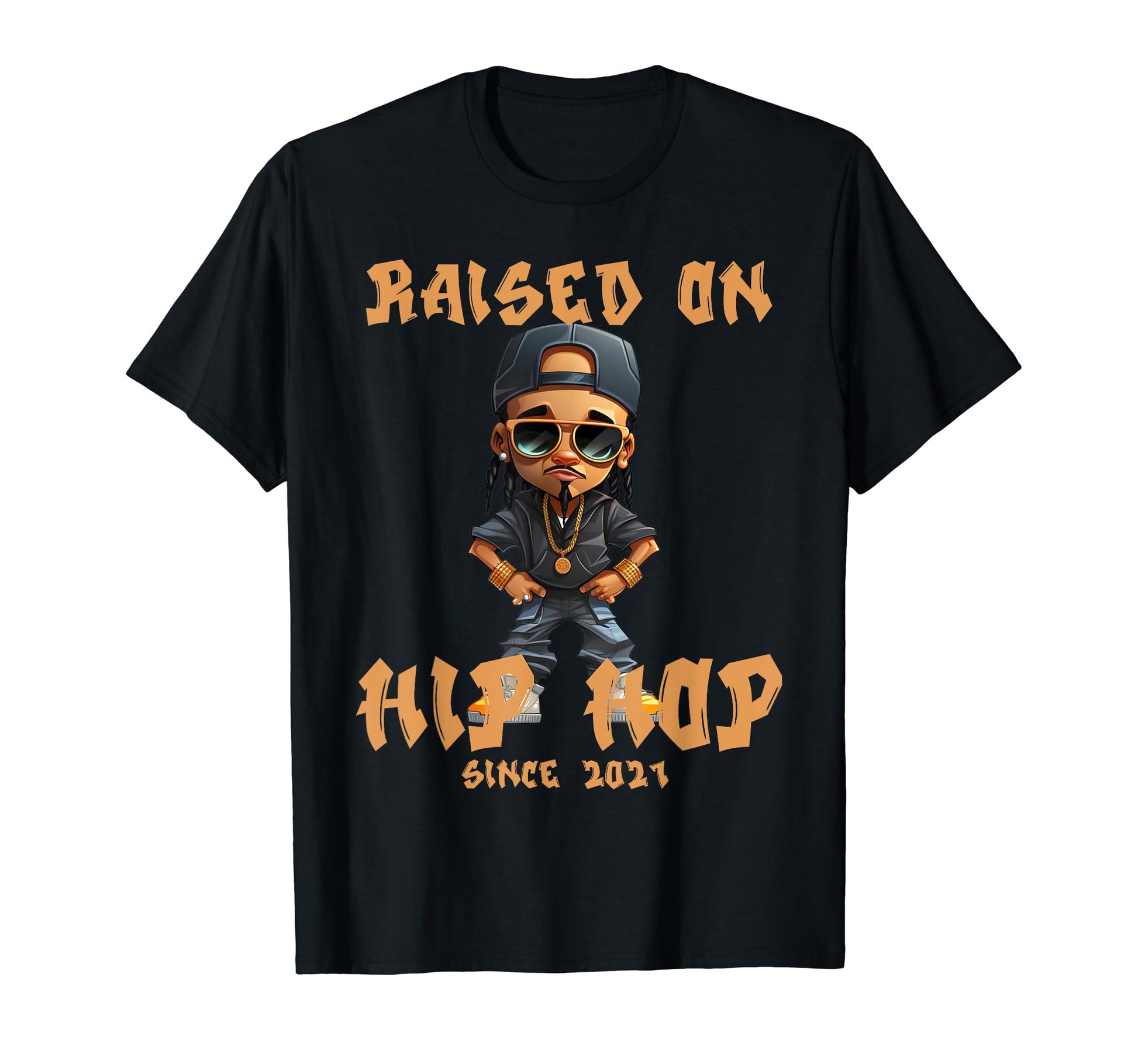 Raised Hip Hop Music Old School T-Shirt - Casual Everyday Wear for Adults - T-Shirt, Sweatshirt, Hoodie