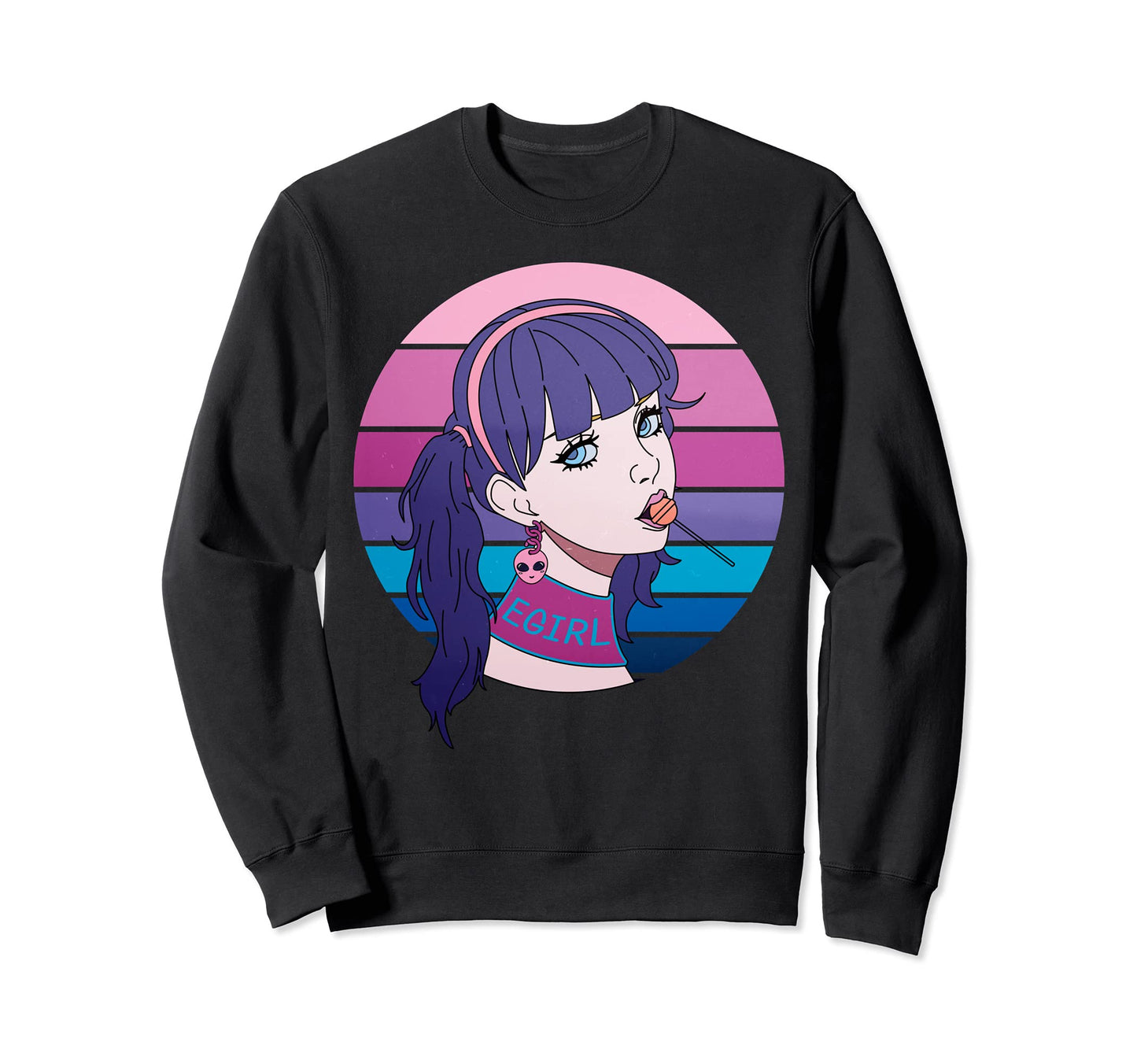 Aesthetic Vaporwave Pastel Goth Sweatshirt - Streetwear Style Men Women - T-Shirt, Sweatshirt, Hoodie