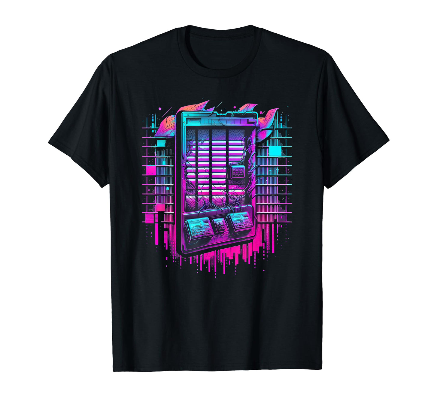 Vaporwave Aesthetic Dj Festival T-Shirt - Fun Novelty Design Unisex - T-Shirt, Sweatshirt, Hoodie