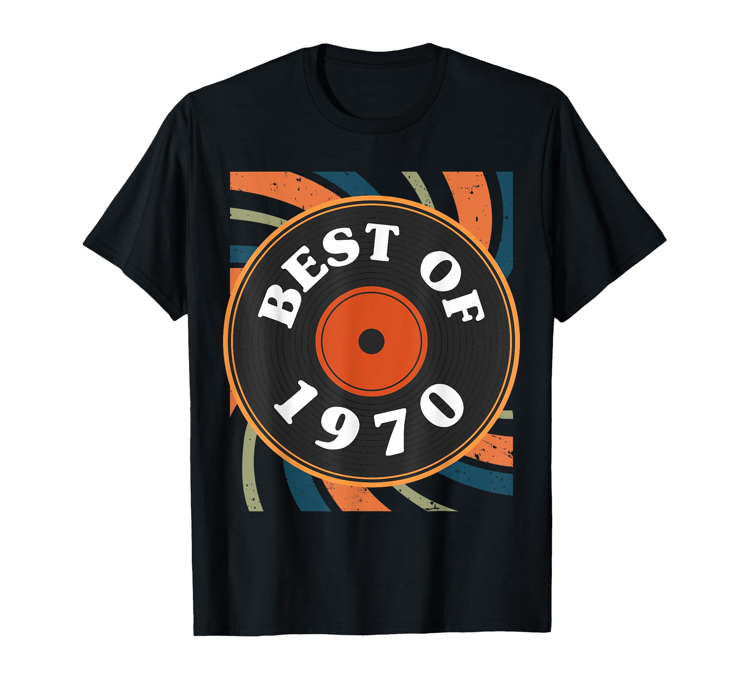 Best 1970 Vinyl Record 52 Birthday T-Shirt - Unique Graphic for Adults - T-Shirt, Sweatshirt, Hoodie