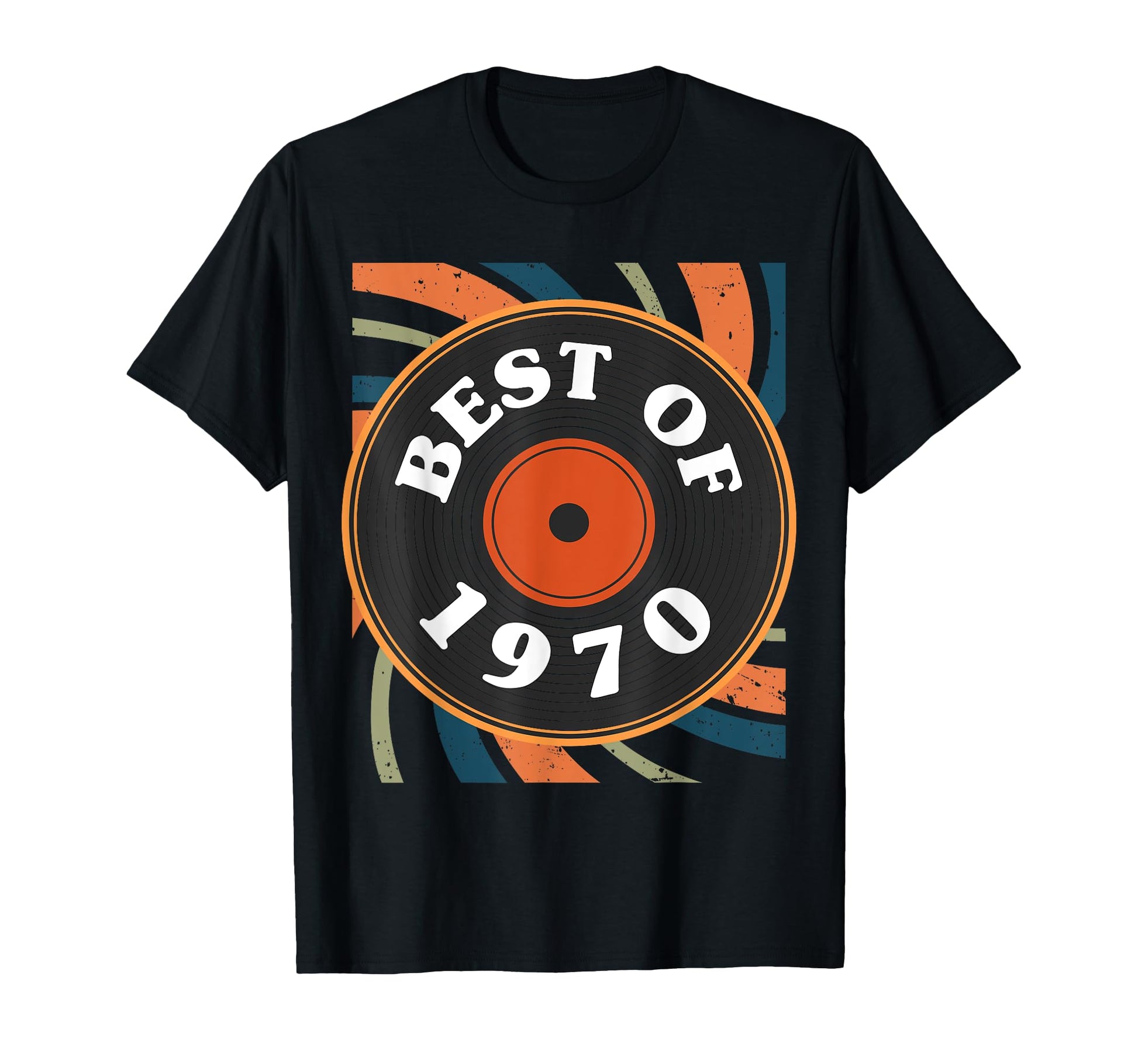 Best 1970 Vinyl Record 52 Birthday T-Shirt - Unique Graphic for Adults - T-Shirt, Sweatshirt, Hoodie