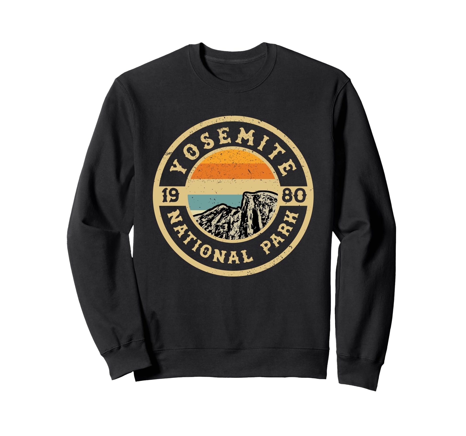 Yosemite National Park Travel Sweatshirt - Graphic Print Unisex - T-Shirt, Sweatshirt, Hoodie
