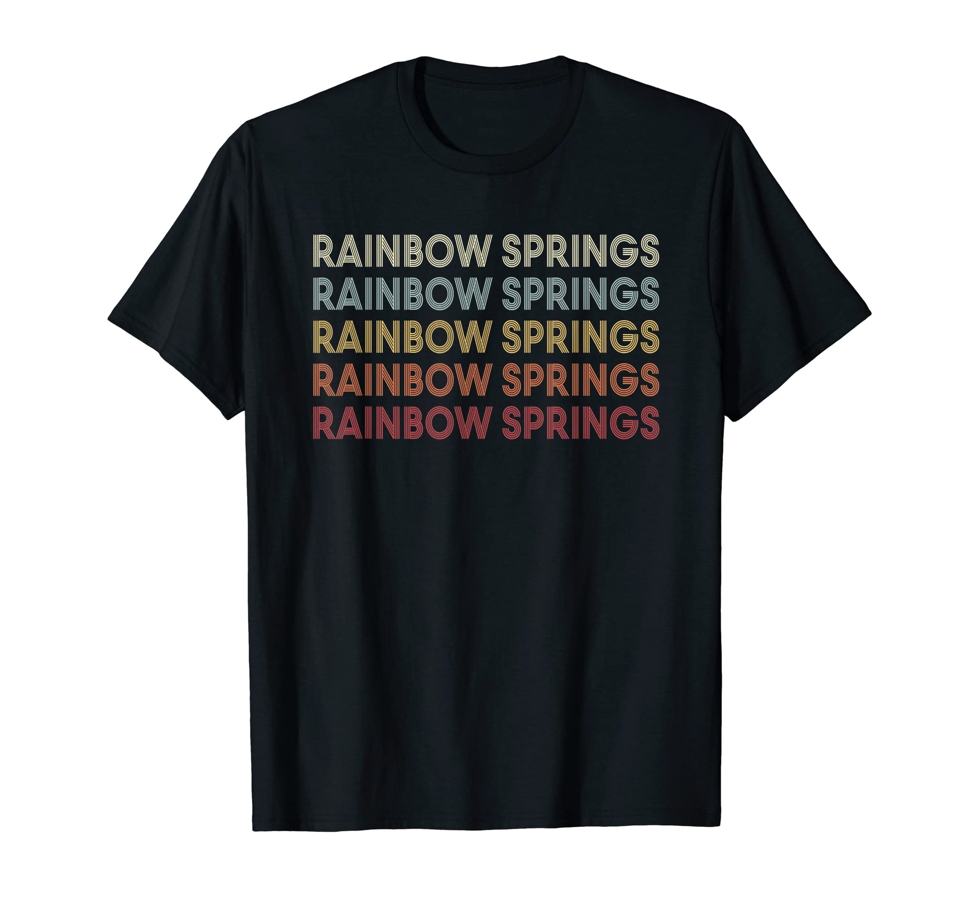 Rainbow Springs Florida Rainbow Springs Fl T-Shirt - Graphic Print Unisex - T-Shirt, Sweatshirt, Hoodie