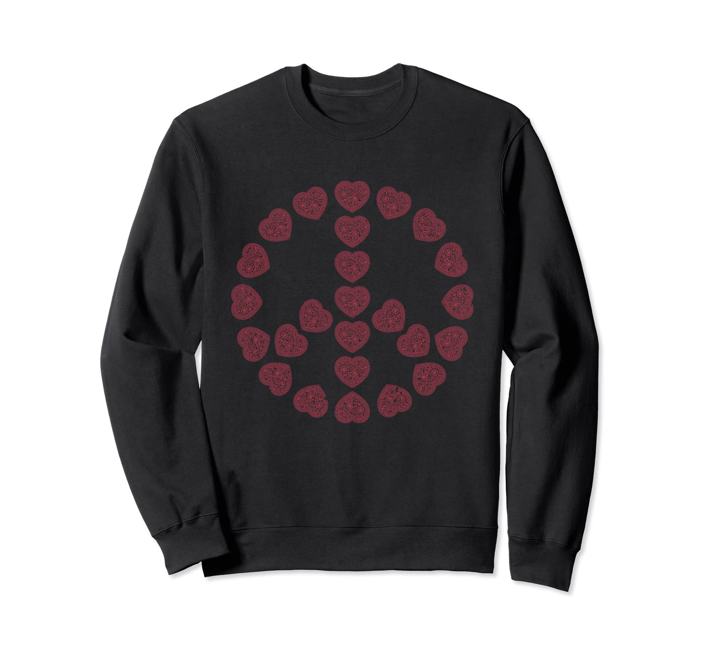 Peace Hippie Gift Love Kindness Joy Sweatshirt - Trendy Graphic for Adults - T-Shirt, Sweatshirt, Hoodie