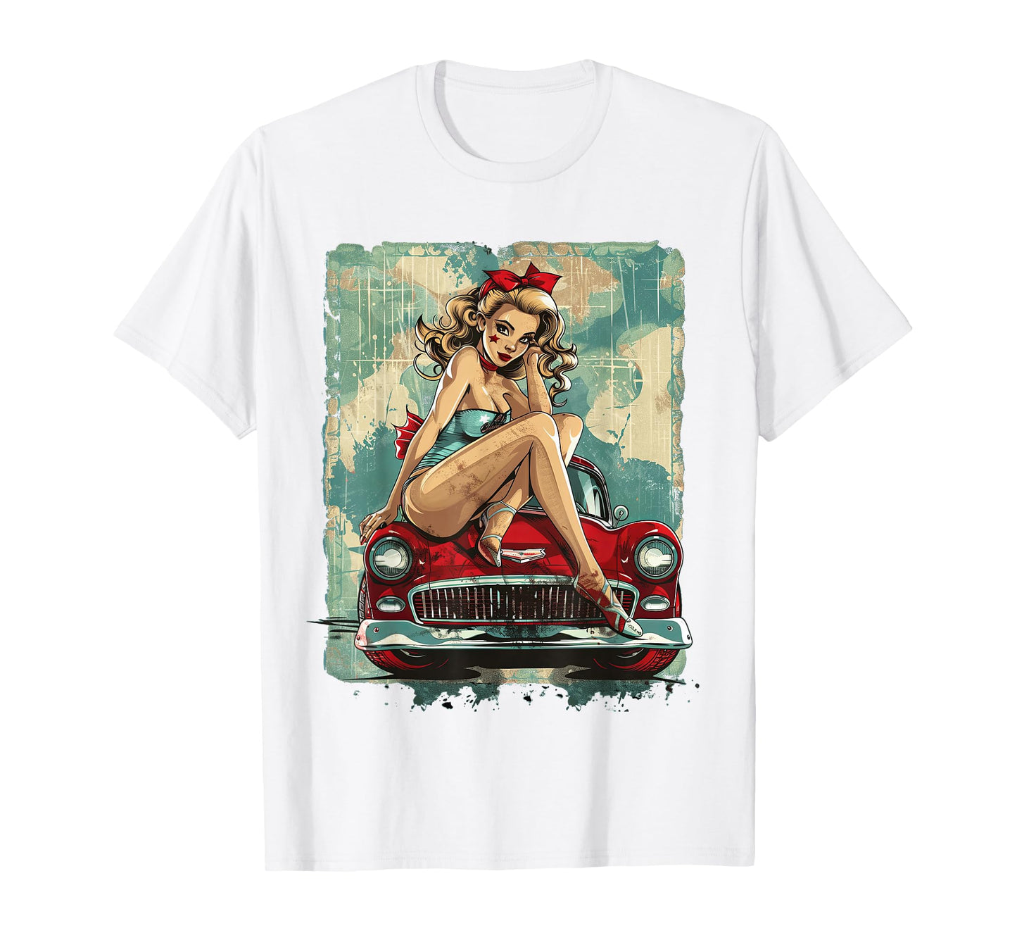 Pinup Pin Up T-Shirt - Graphic Print for Adults - T-Shirt, Sweatshirt, Hoodie