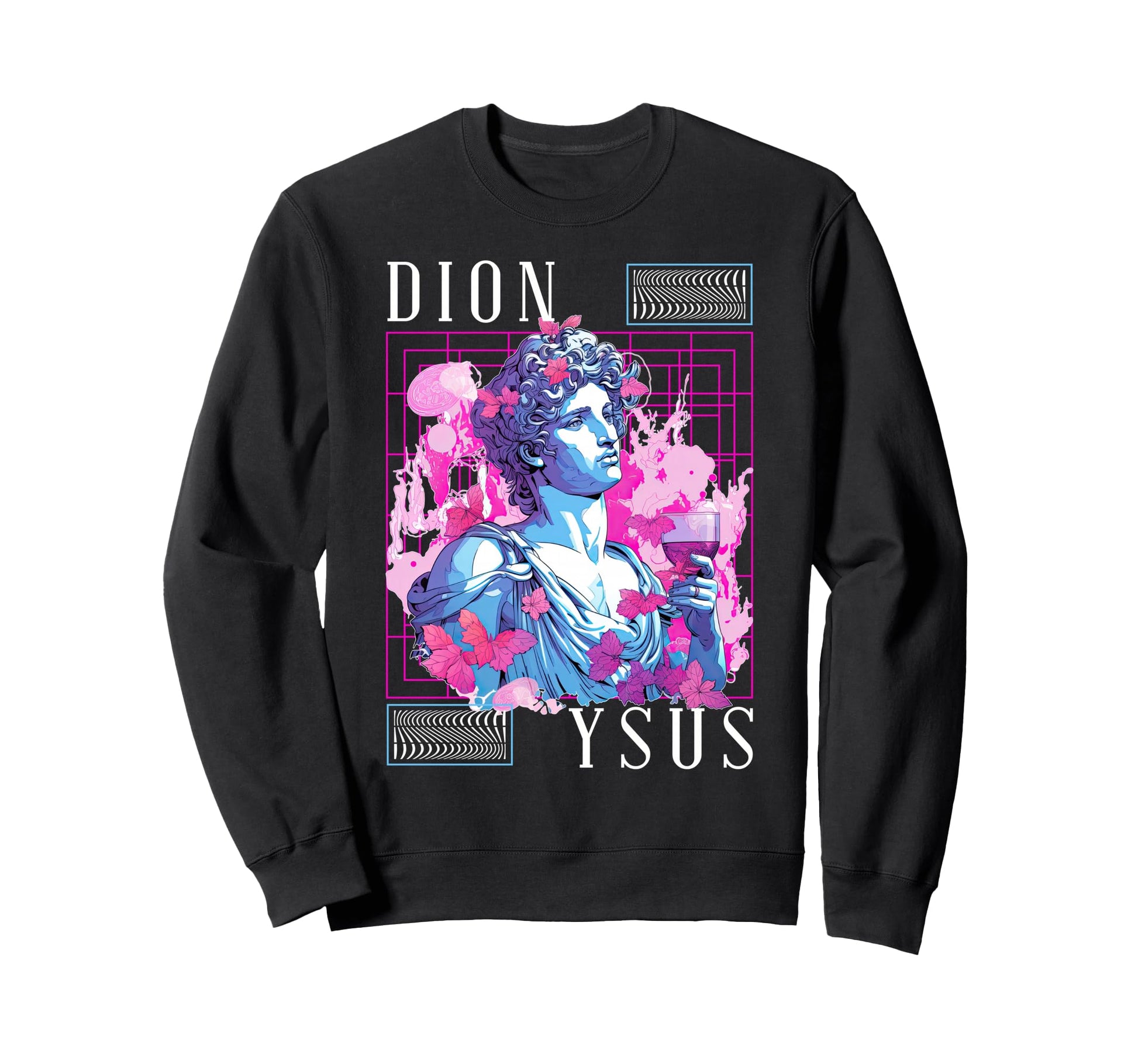 Dionysus Greek Mythology Sweatshirt - Casual Everyday Wear Men Women - T-Shirt, Sweatshirt, Hoodie