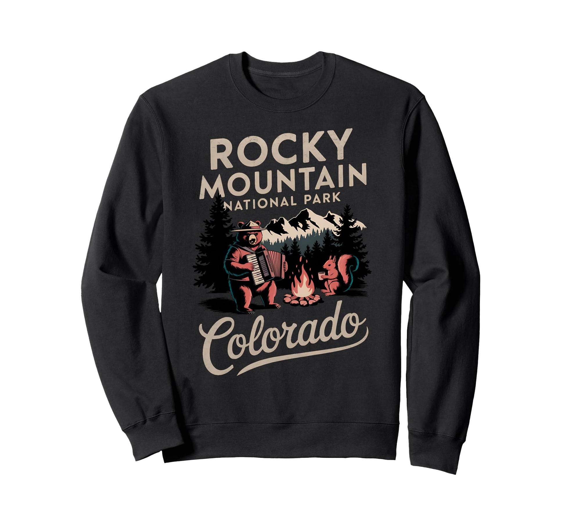 Rocky Mountain National Park Sweatshirt - Novelty Apparel for Adults - T-Shirt, Sweatshirt, Hoodie
